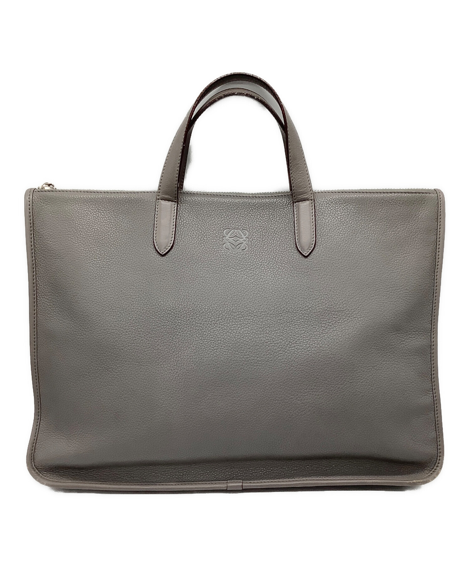 中古・古着通販】LOEWE (ロエベ) ブリーフケース グレー｜ブランド