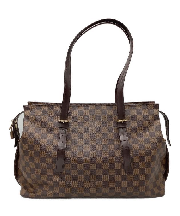 ルイヴィトンダミエチェルシーショルダーバッグ 中古・古着通販】LOUIS VUITTON (ルイ ヴィトン) ダミエ チェルシー