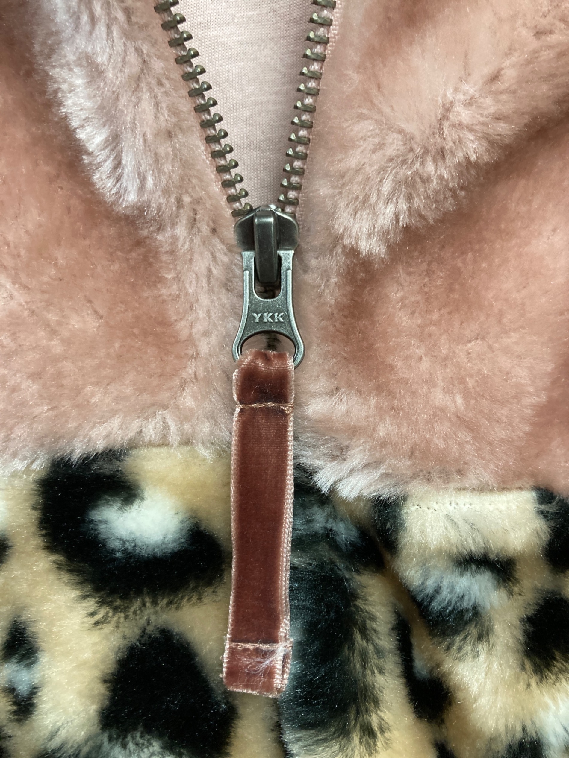 中古・古着通販】UGG (アグ) ファージャケット ピンク×ブラウン サイズ