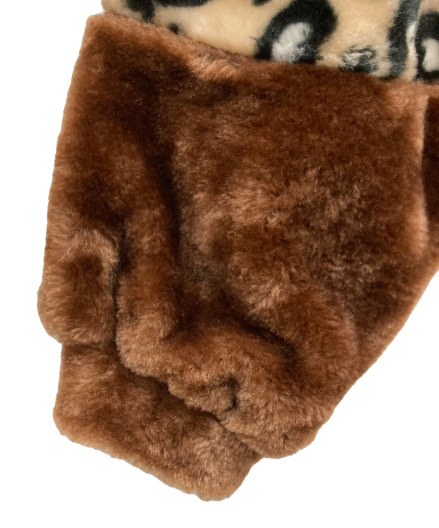 中古・古着通販】UGG (アグ) ファージャケット ピンク×ブラウン サイズ