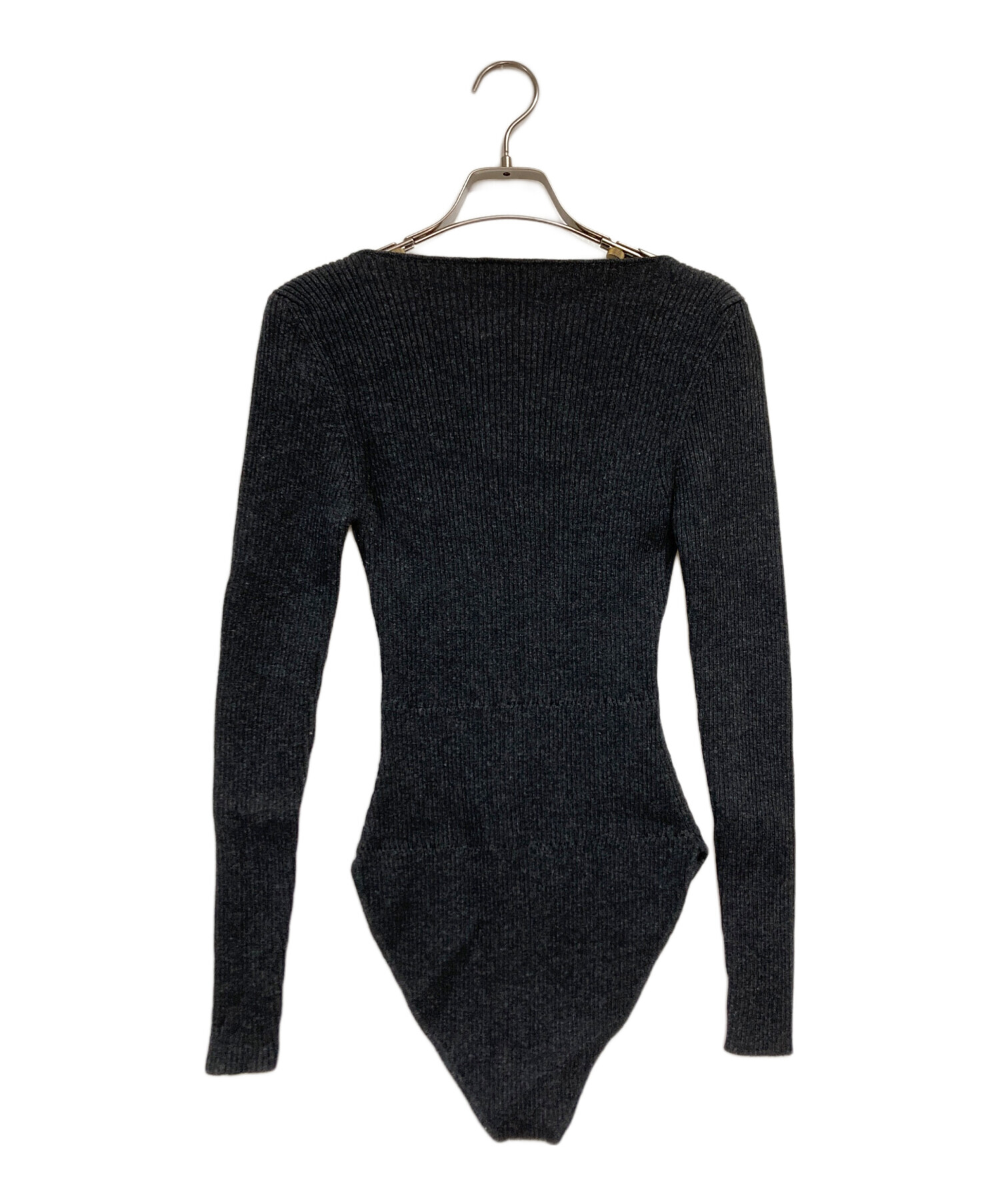 中古・古着通販】JACQUEMUS (ジャックムス) リブニット ボディスーツ 