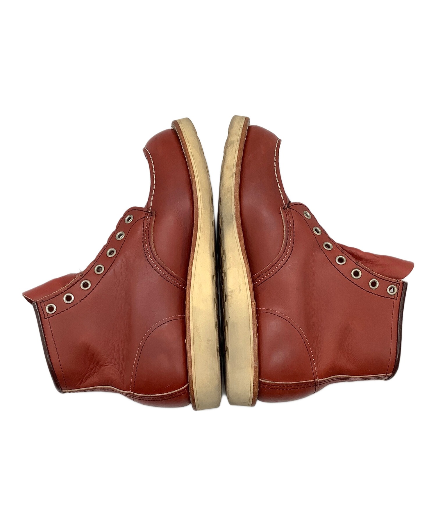 中古・古着通販】RED WING (レッドウィング) レザーブーツ レッド 
