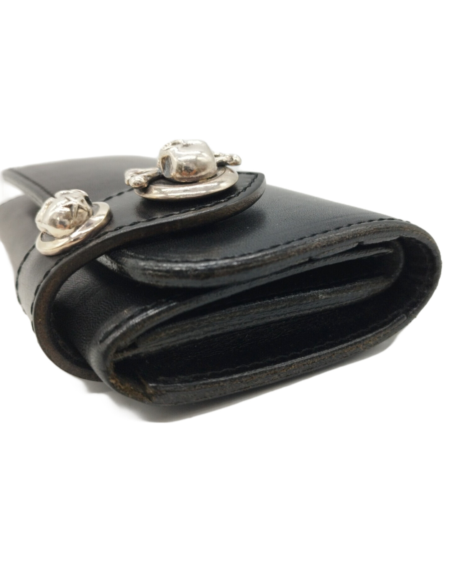 (レア)ALZUNI コンチョ スカル パイソン レザー 小銭入れ アルズニ ALZUNIのフリマアイテム一覧 (レア)ALZUNI コンチョ スカル パイソン