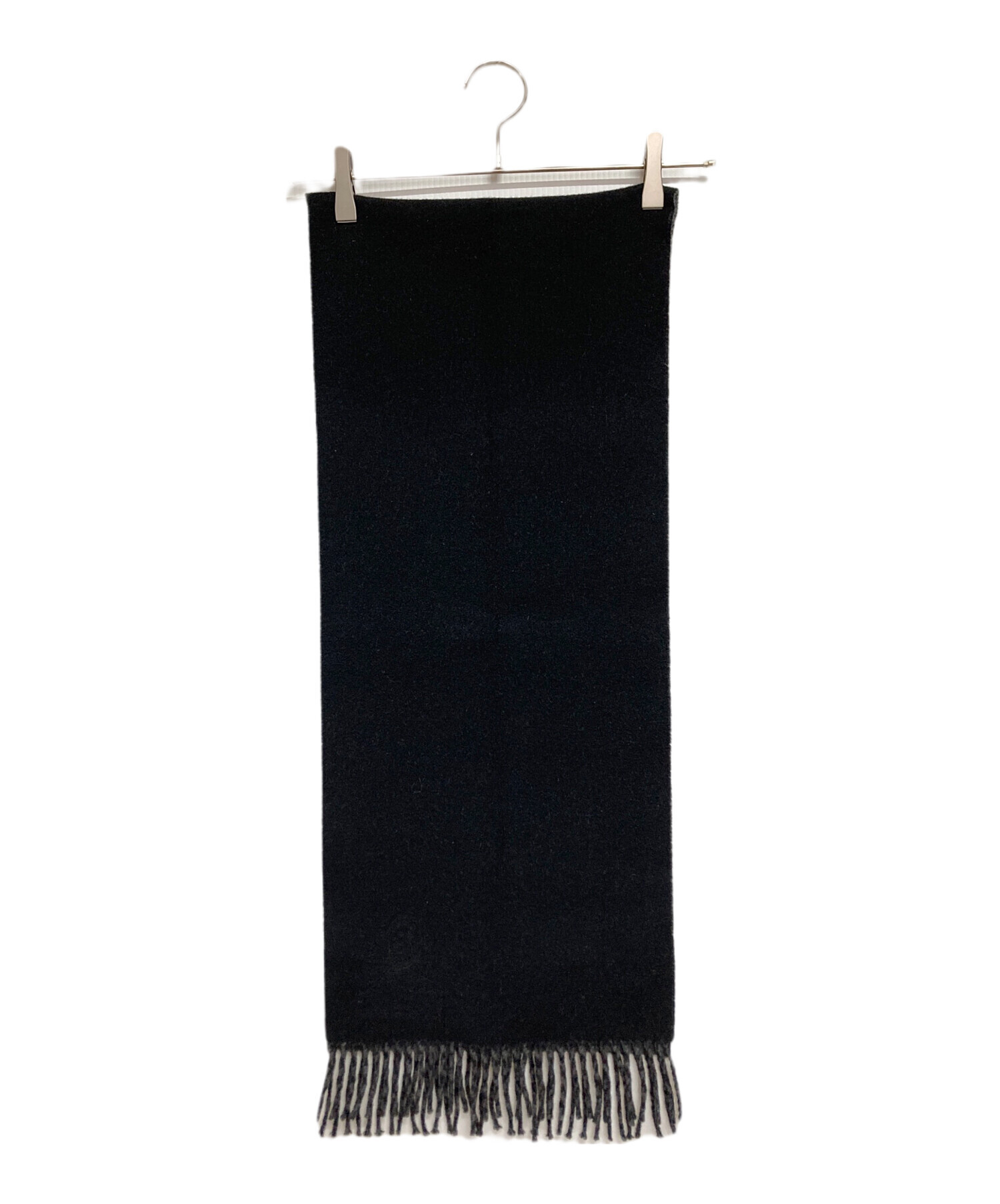 Johnstons of Elgin マフラー  グレー 【古着】【中古】【送料無料】 中古・古着通販】JOHNSTONS (ジョンストンズ) マフラー グレー