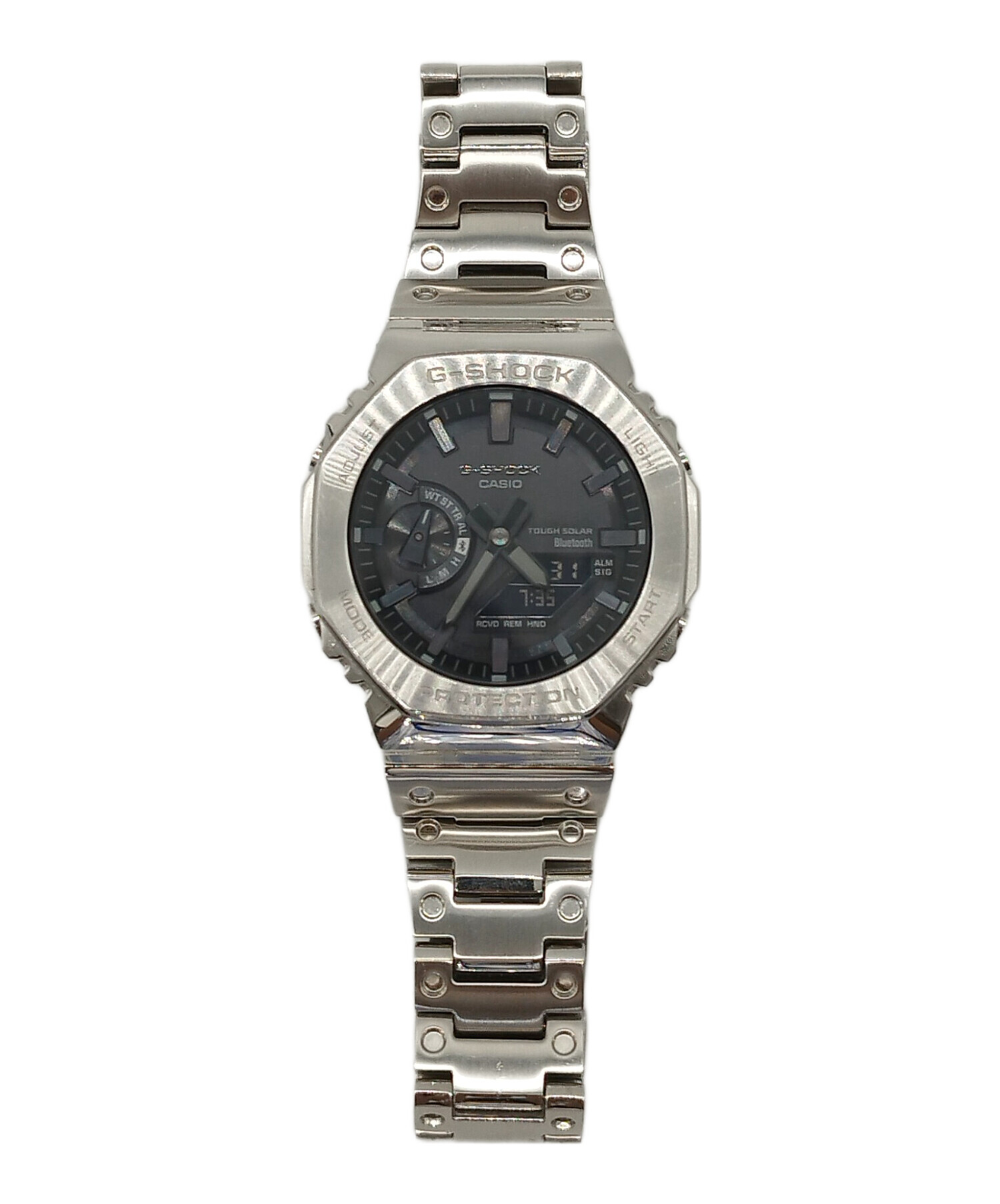 中古・古着通販】G-SHOCK (ジーショック) G-SHOCK シルバー×ブラック 