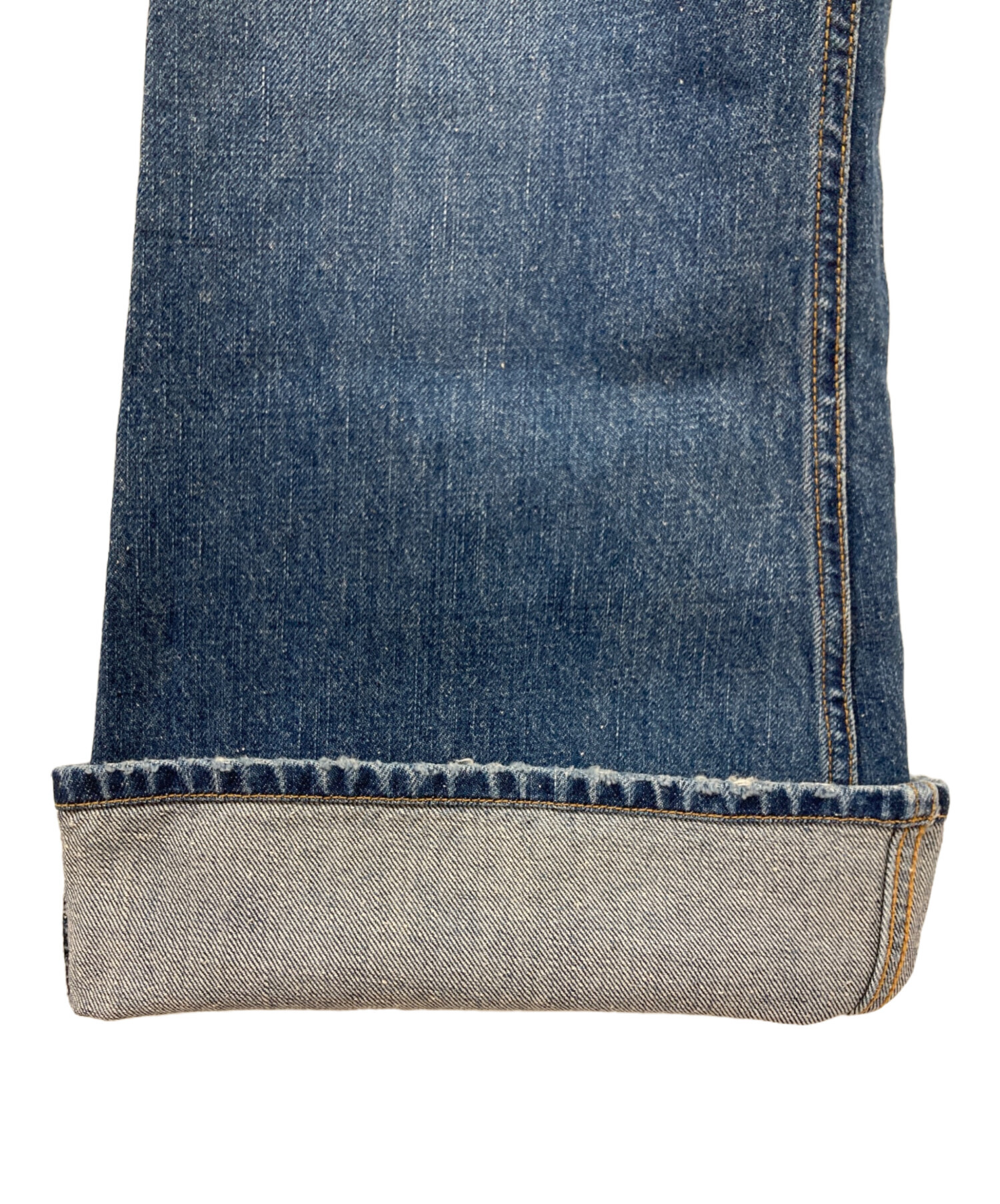 fti デニム 最安値！abc 児島ジーンズ デニムパンツ 19oz スラブ セルビッチデニム ストレート