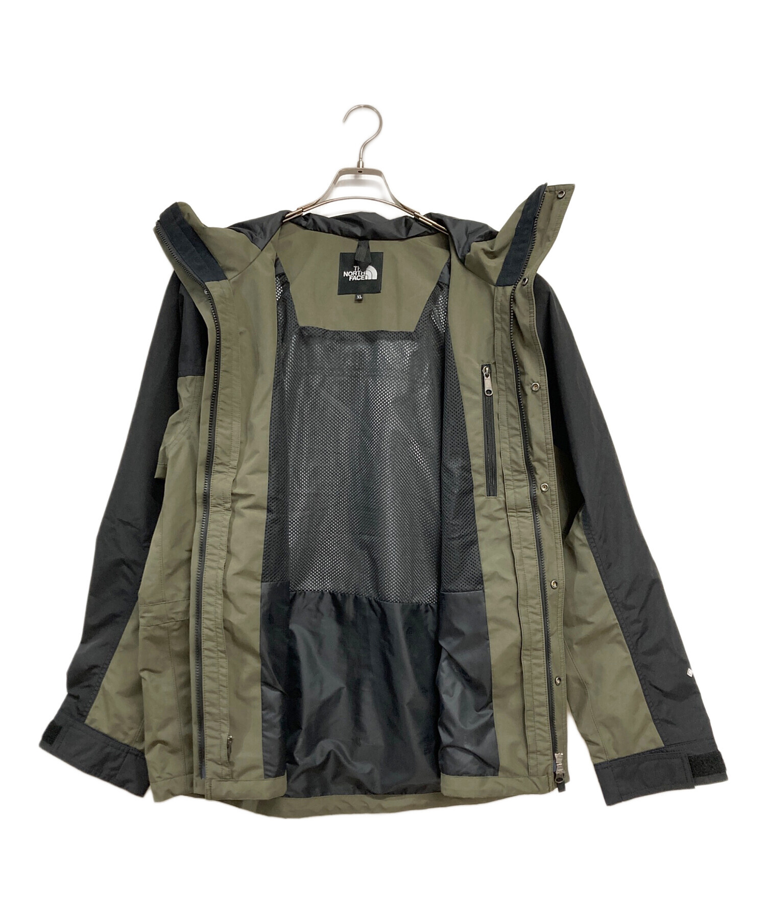 マウンテンライトジャケット THE NORTH FACE カーキ　L 中古・古着通販】THE NORTH FACE (ザ ノース フェイス) マウンテン