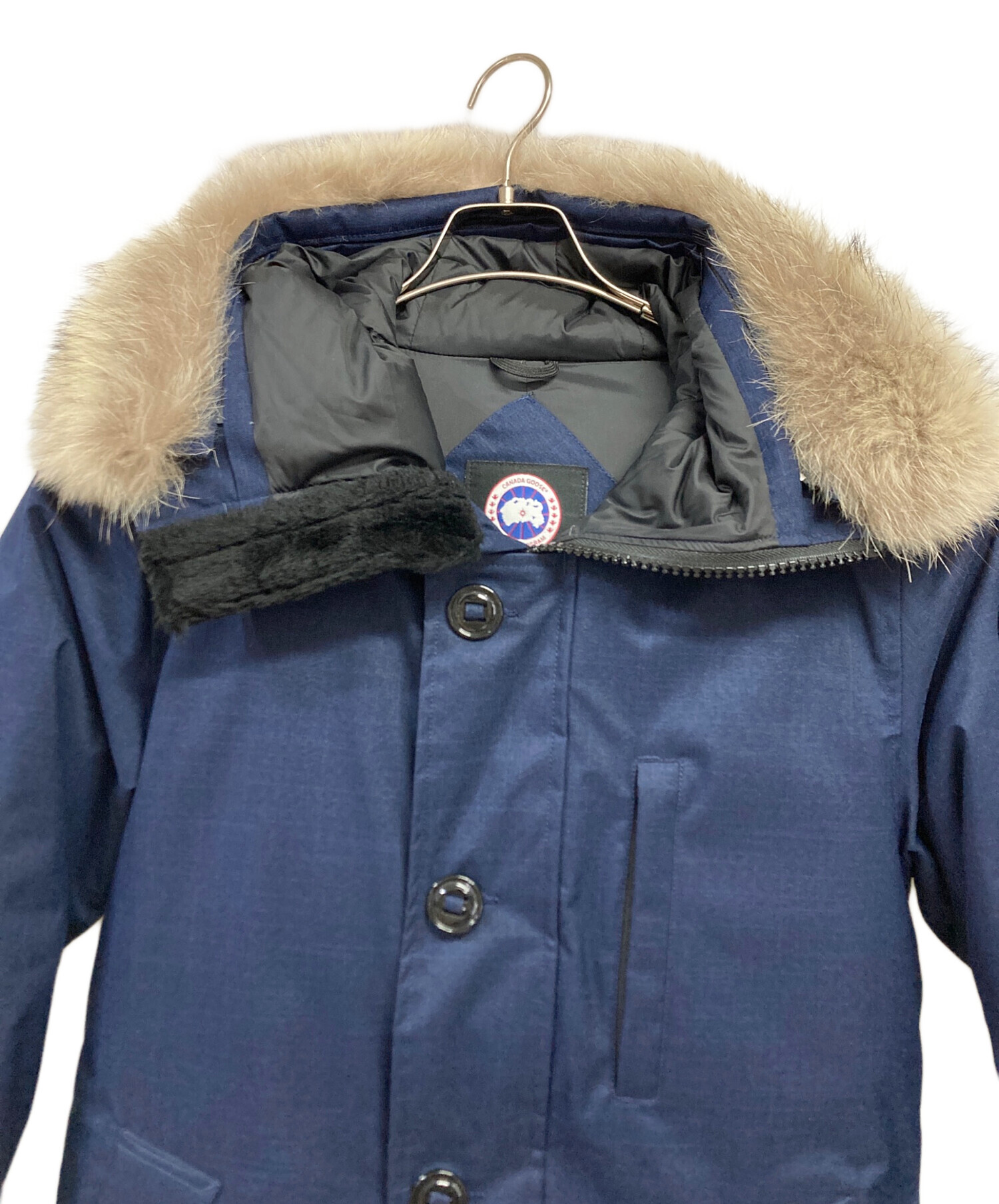 カナダグース CRESTON ポリエステル ダウンジャケット 中古・古着通販】CANADA GOOSE (カナダグース) CRESTONダウン
