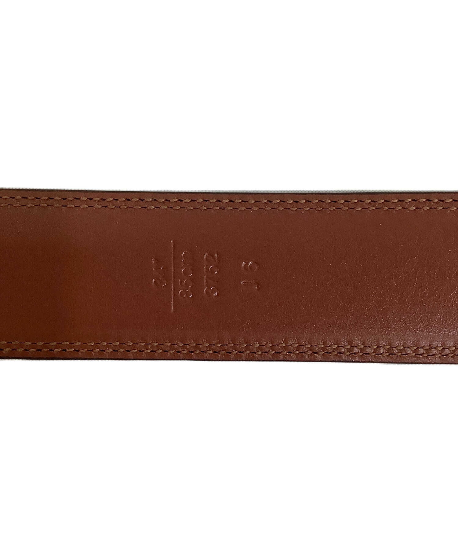 中古・古着通販】COACH (コーチ) レザーベルト ブラウン 未使用品