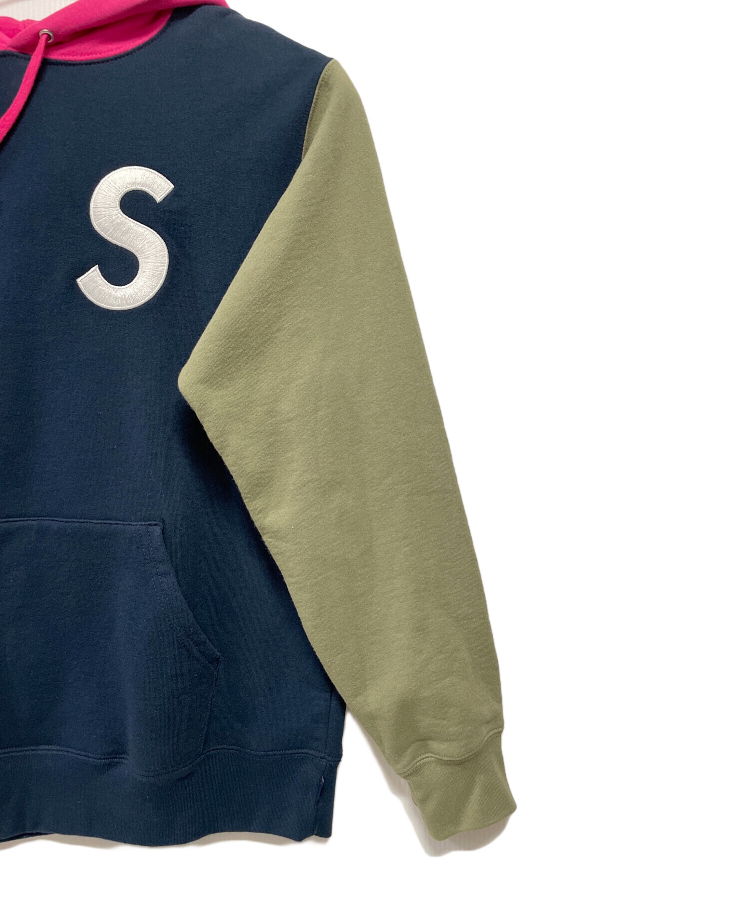 中古・古着通販】SUPREME (シュプリーム) Sロゴ プルオーバーパーカー 