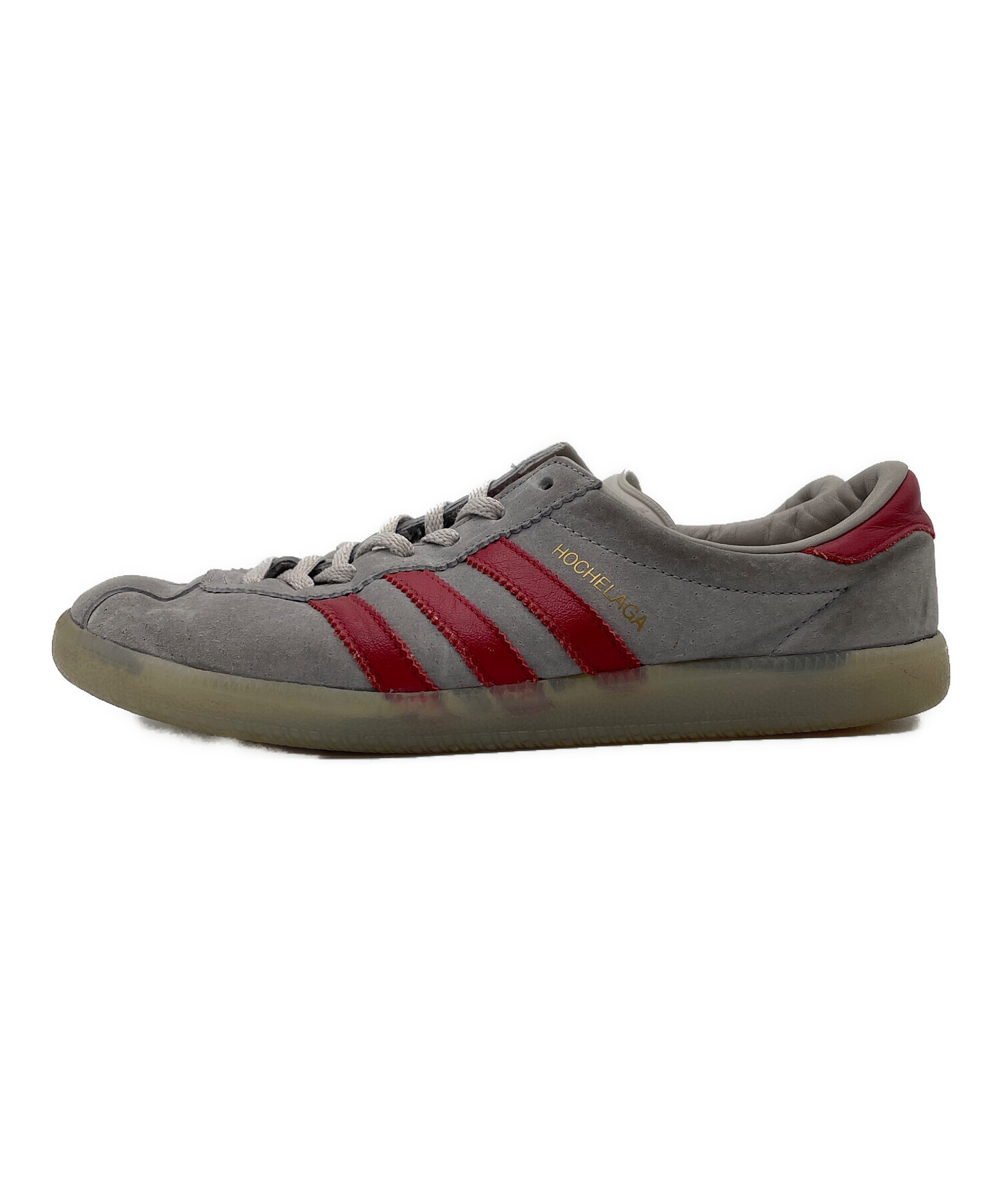 スニーカー adidas スエード アディダス - | レッド グレー Originals 