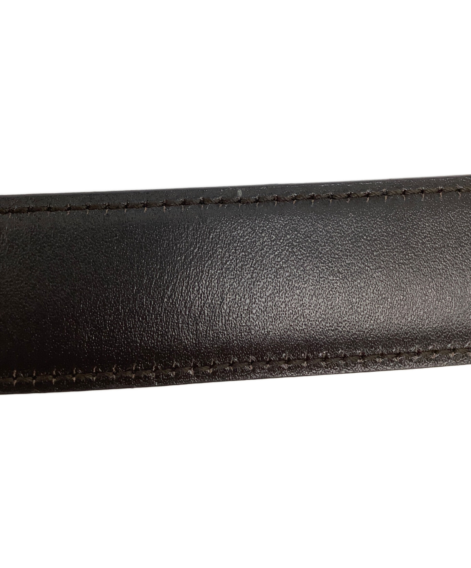 中古・古着通販】GUCCI (グッチ) レザーベルト ブラック｜ブランド