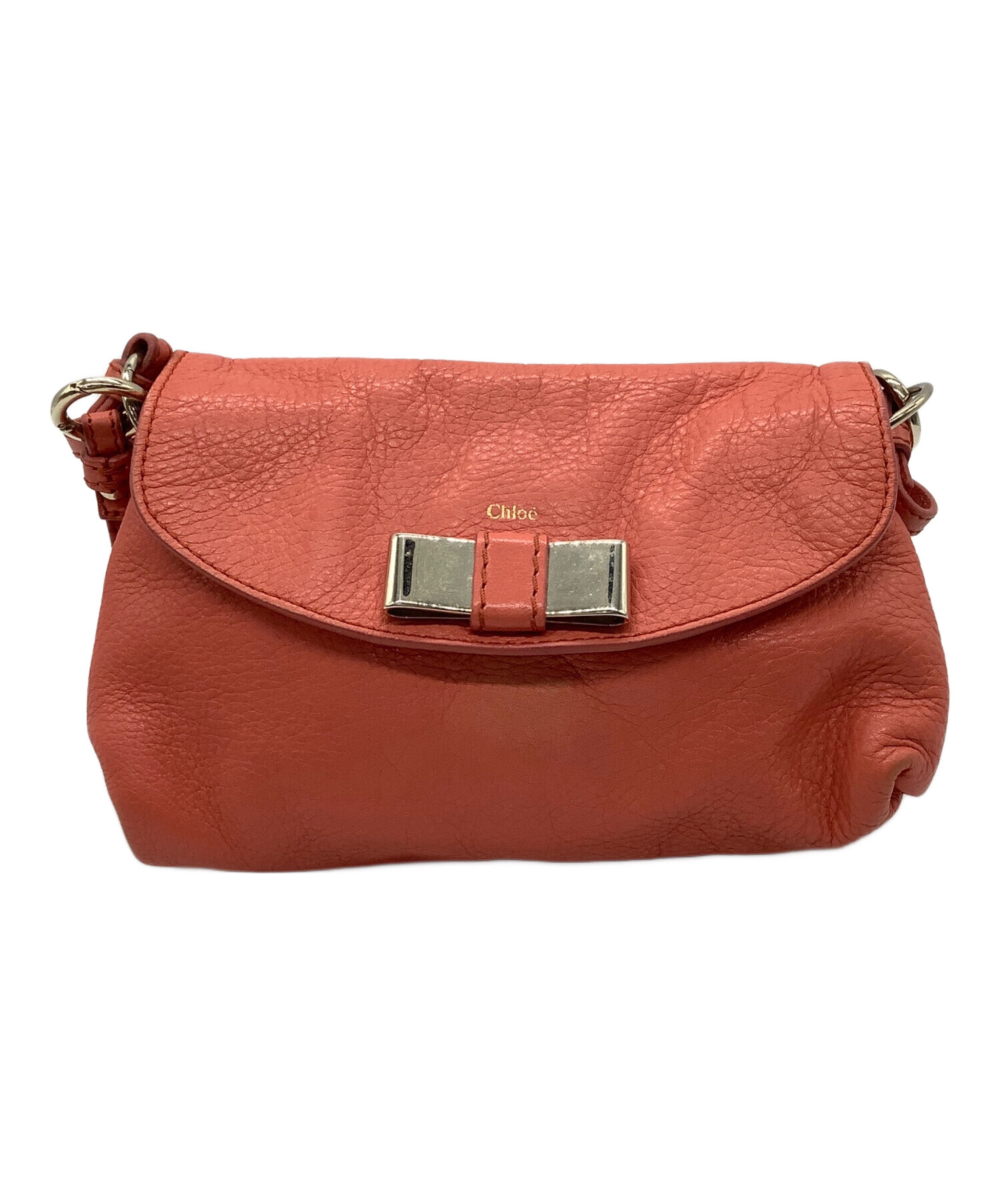 中古・古着通販】Chloe (クロエ) ショルダーバッグ ピンク｜ブランド 