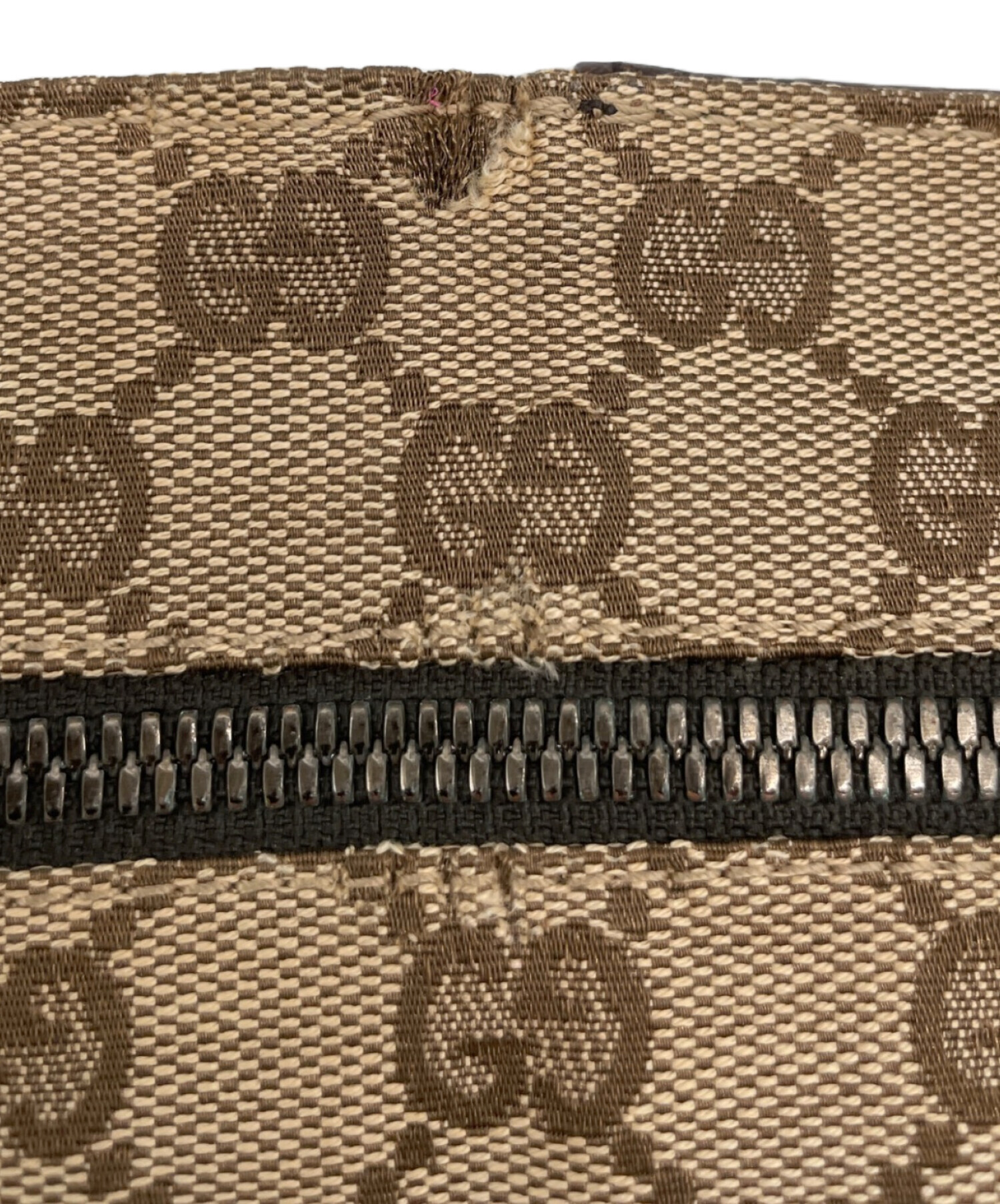 中古・古着通販】GUCCI (グッチ) ウエストポーチ ベージュ｜ブランド