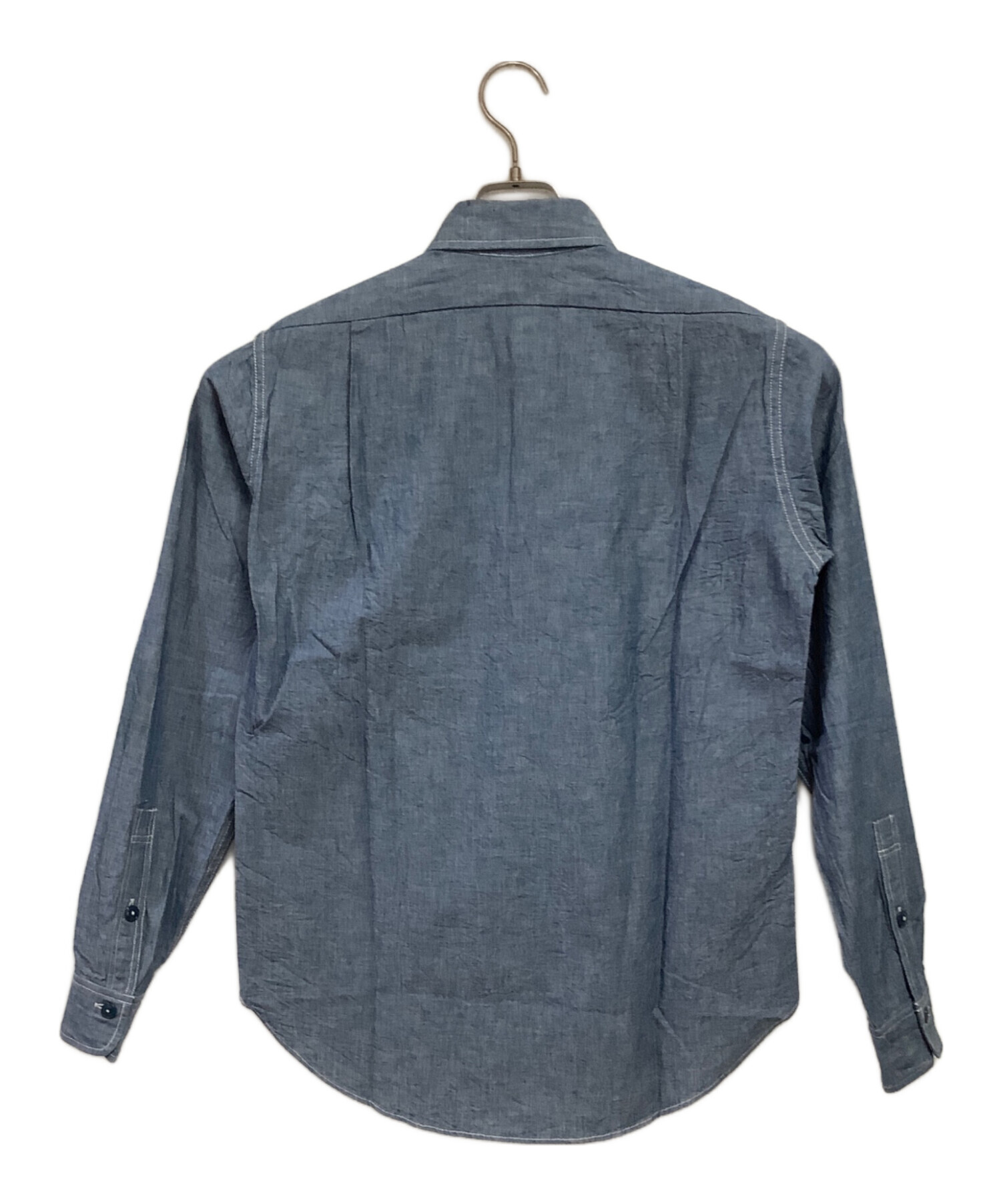 中古・古着通販】WOOLRICH (ウールリッチ) シャンブレーシャツ ブルー