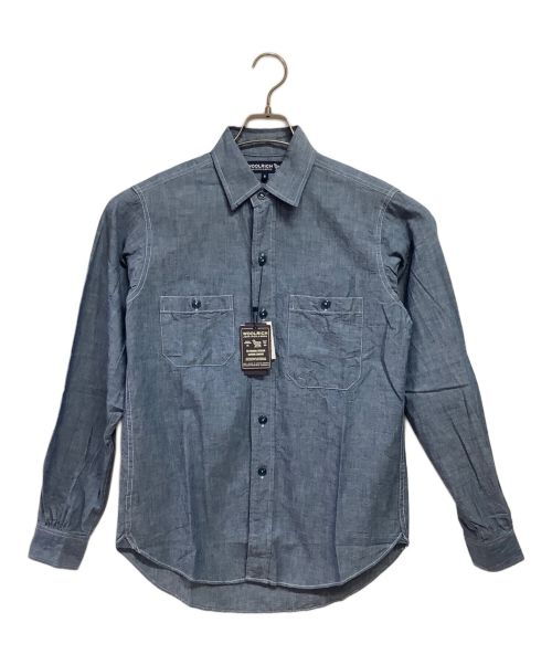 【Woolrich ウールリッチ】シャンブレーシャツ　デニムシャツ 中古・古着通販】WOOLRICH (ウールリッチ) シャンブレーシャツ ブルー