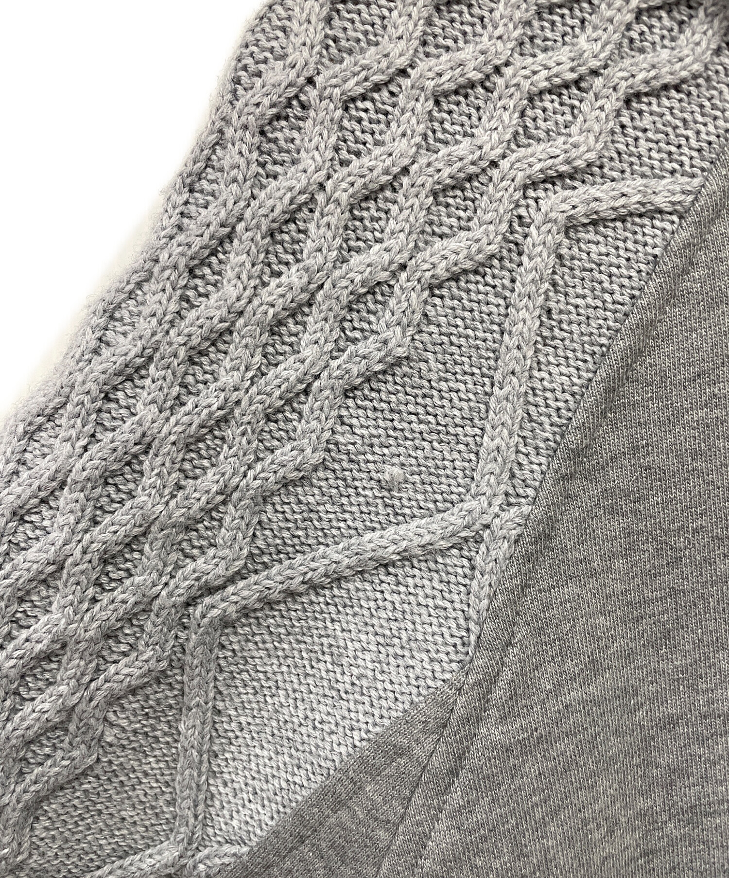 中古・古着通販】DIESEL (ディーゼル) ラグランニット ジップパーカー