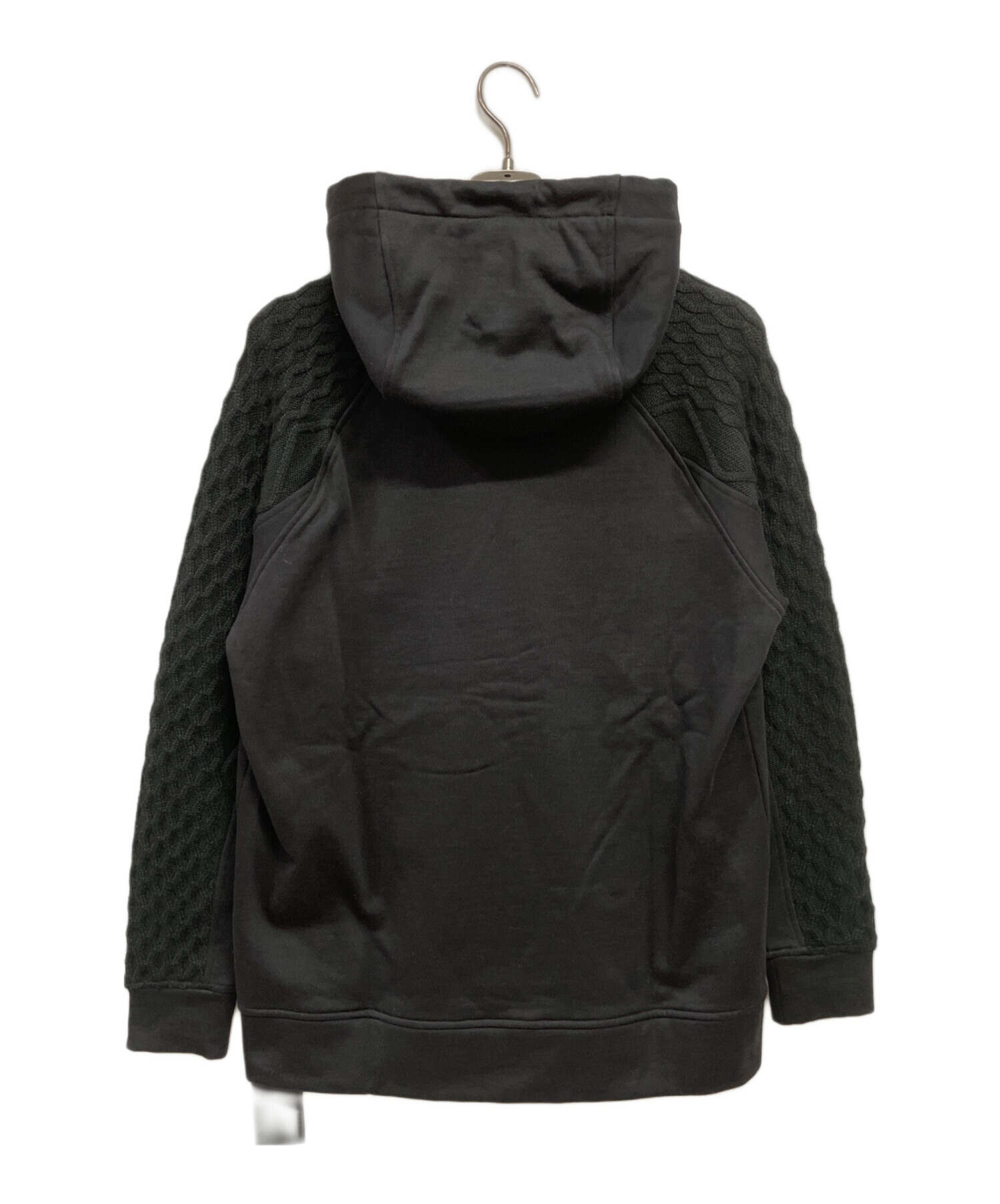 中古・古着通販】DIESEL (ディーゼル) ジップパーカー ブラック サイズ 