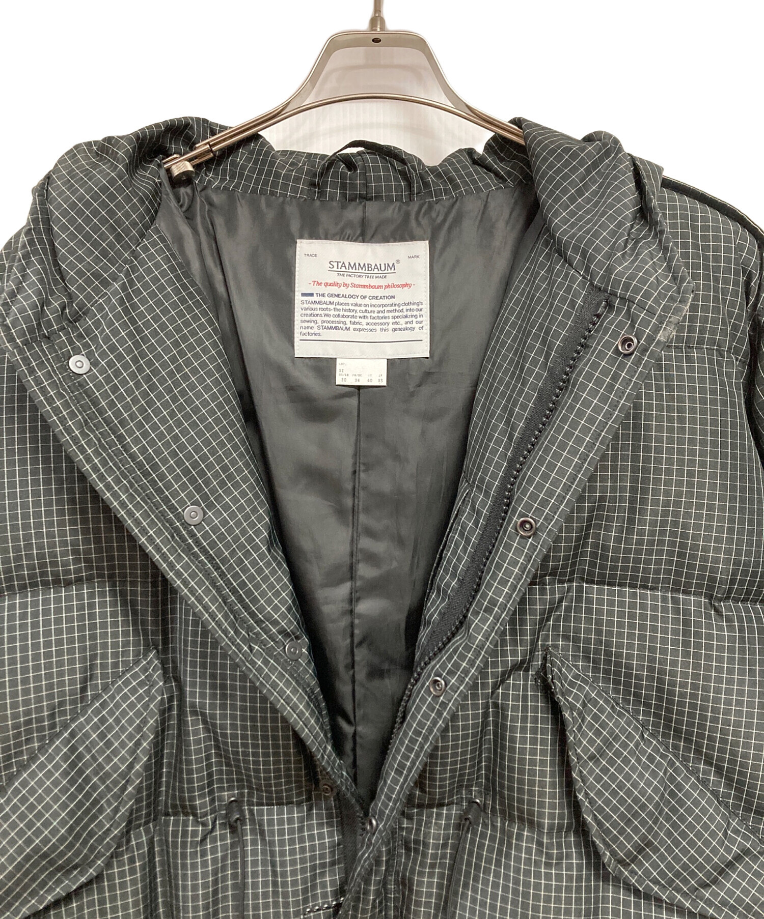 中古・古着通販】STAMMBAUM (シュタンバウム) ダウンコート グレー