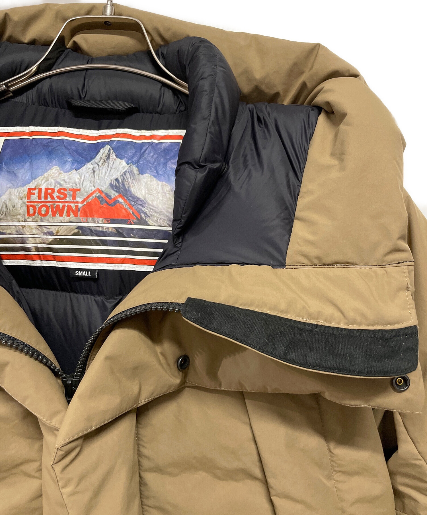 FIRST DOWN ファーストダウン 中綿 ハンティングジャケット 海外古着 中古・古着通販】FIRST DOWN (ファーストダウン) ダウン ジャケット