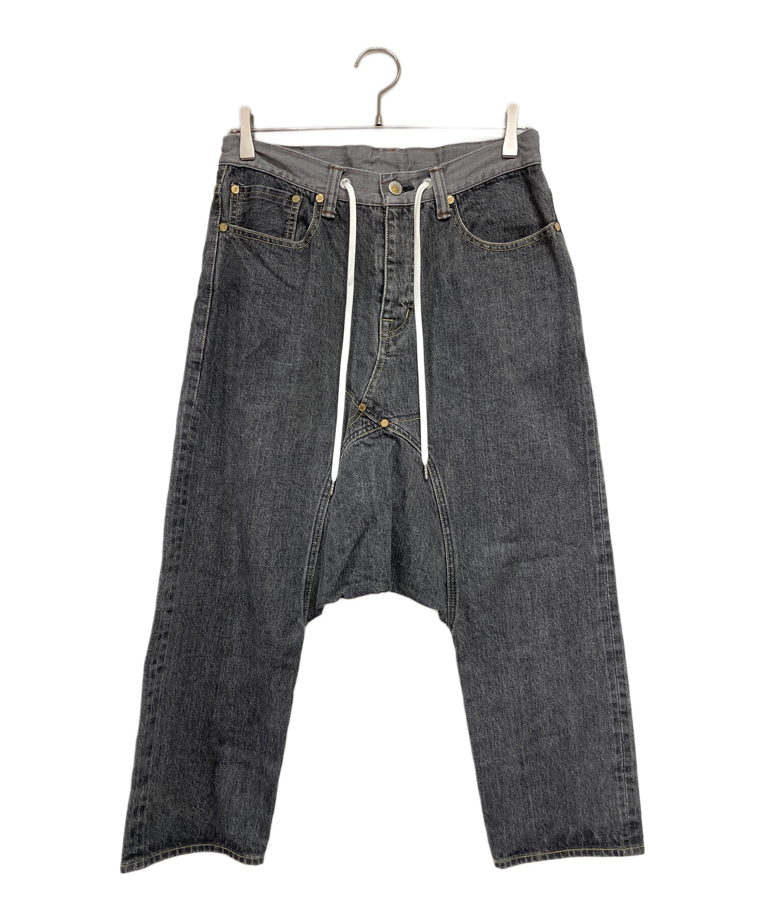 中古・古着通販】FUMITO GANRYU (フミトガンリュウ) サルエルデニム