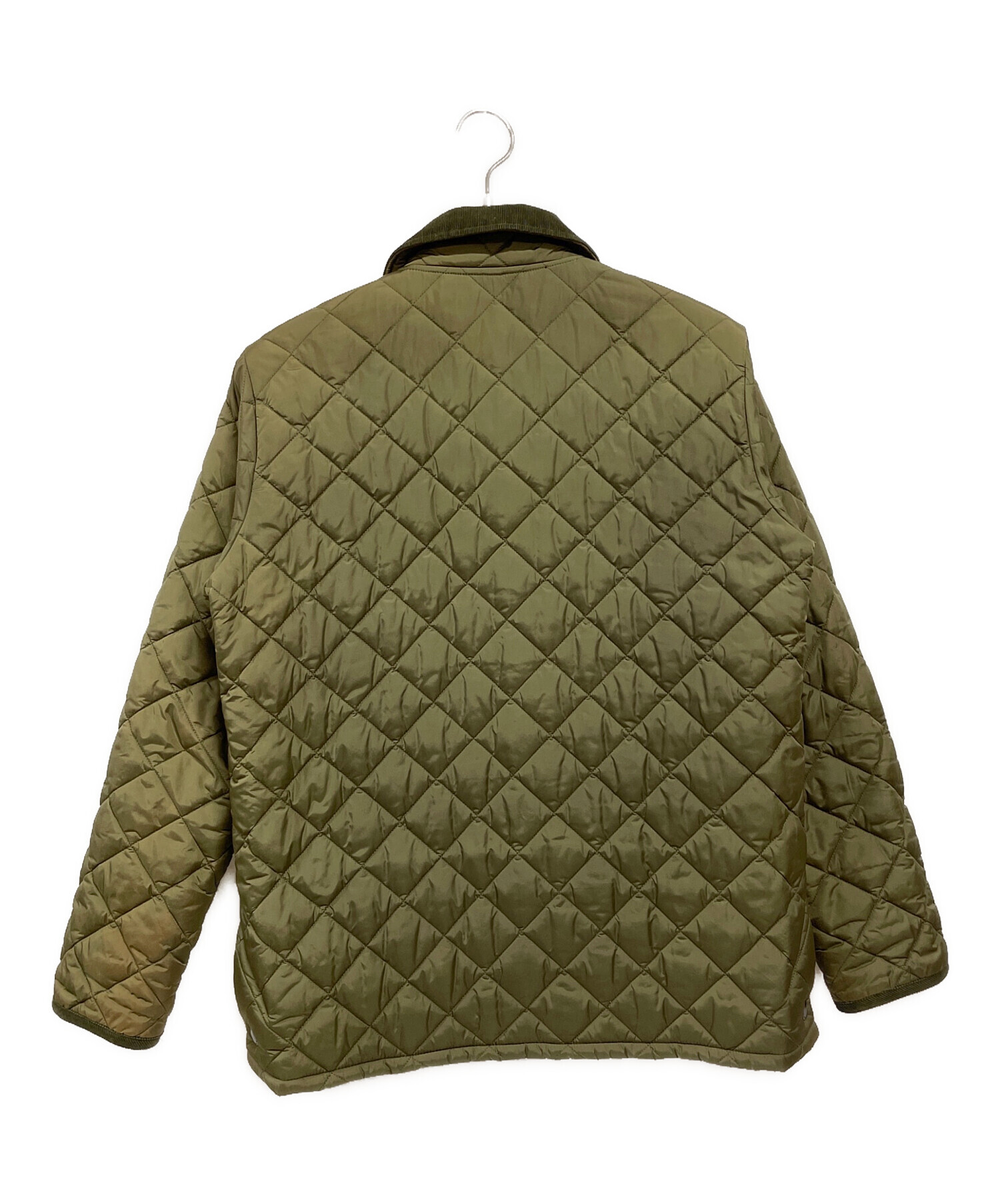 Barbour ジャケット サイズ40 オリーブ 中古・古着通販】Barbour (バブアー) キルティングジャケット オリーブ
