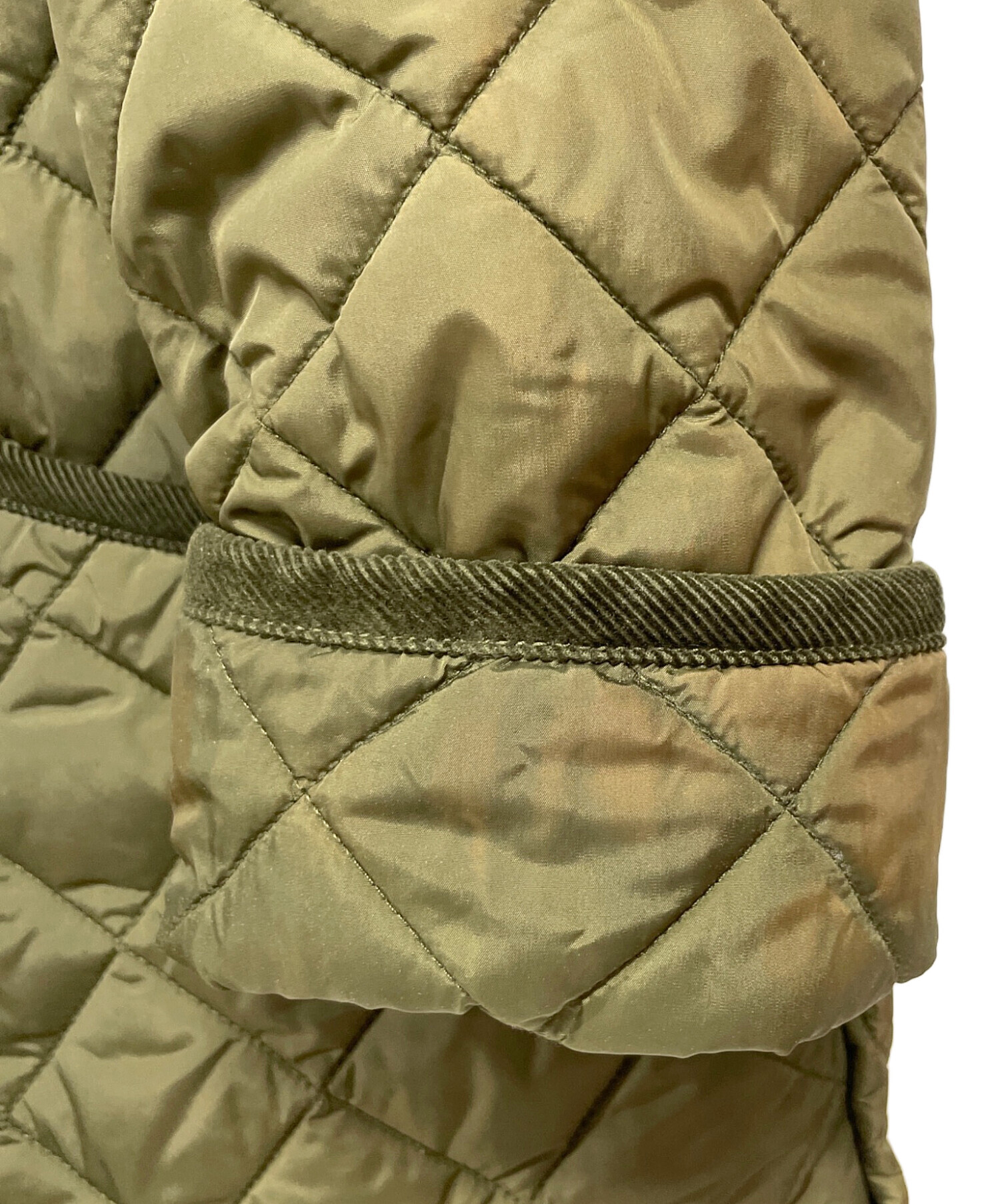 中古・古着通販】Barbour (バブアー) キルティングジャケット オリーブ