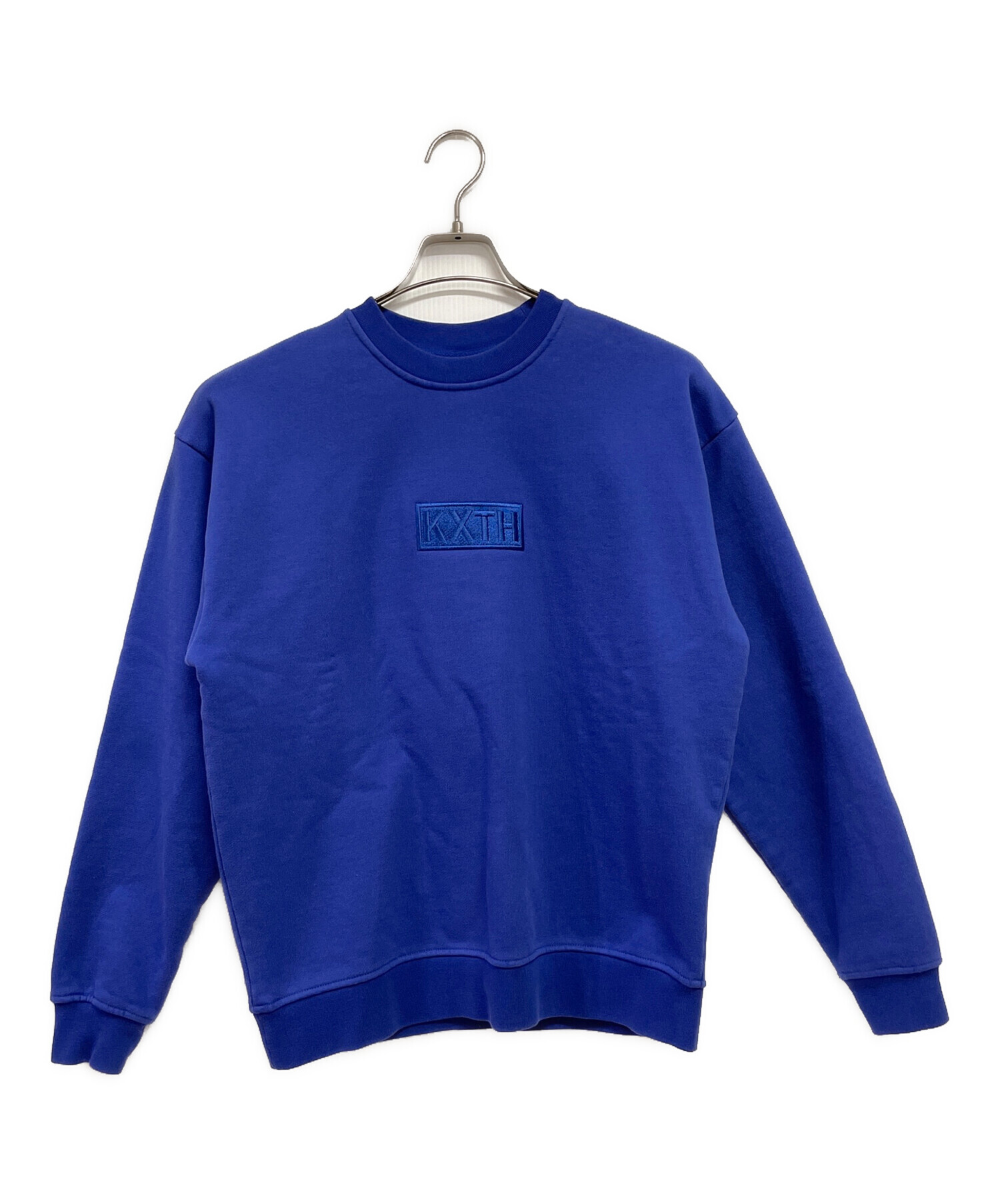 中古・古着通販】KITH (キス) クルーネックスウェット ブルー サイズ 