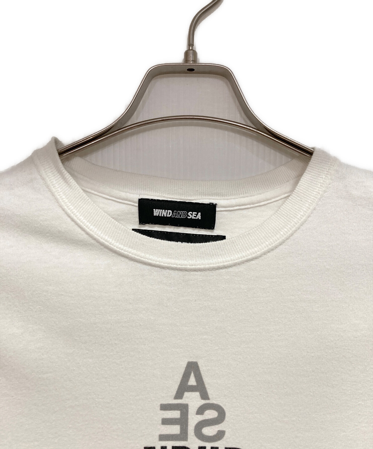 ネイバーフッド×ウィンダンシー バックロゴプリント 半袖Tシャツ 新品タグ付き 中古・古着通販】NEIGHBORHOOD (ネイバーフッド) WIND AND SEA (ウィン