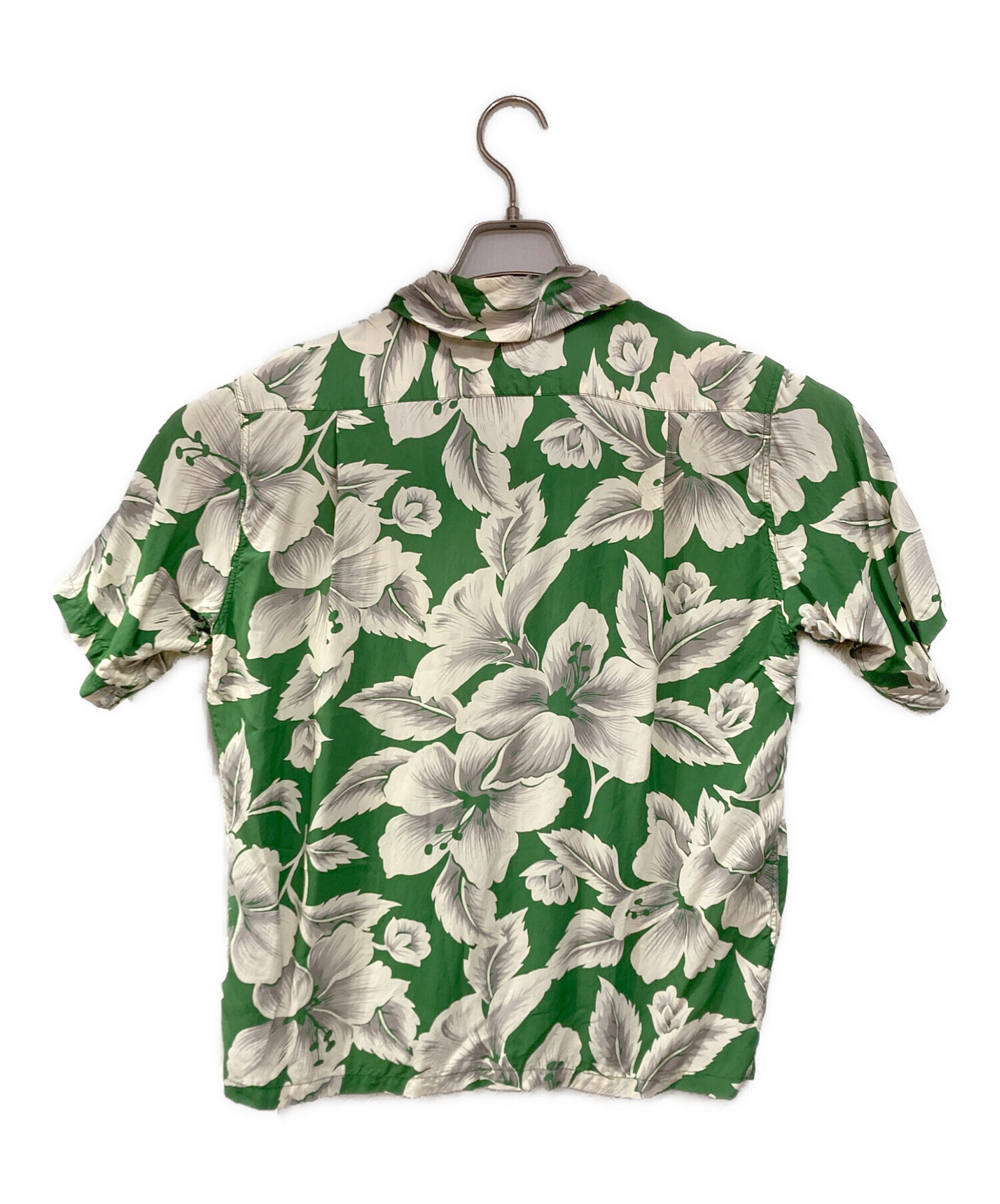 SUN SURF アロハシャツ Mサイズ グリーン 中古・古着通販】Sun Surf (サンサーフ) アロハシャツ グリーン サイズ