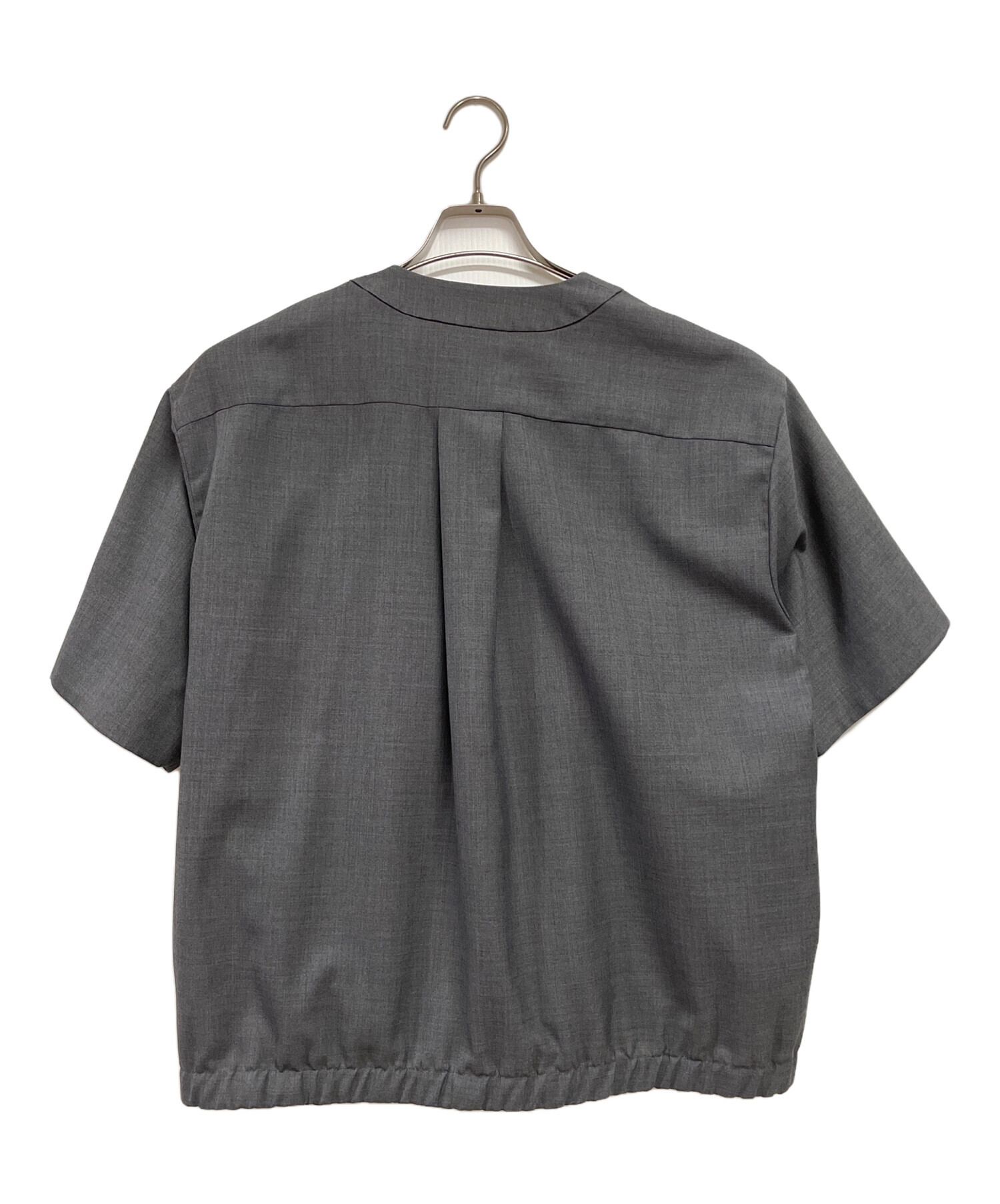 sacai サカイ ブラウス S グレー 【古着】【中古】【送料無料】 中古・古着通販】sacai (サカイ) Suiting Shirt グレー サイズ:2