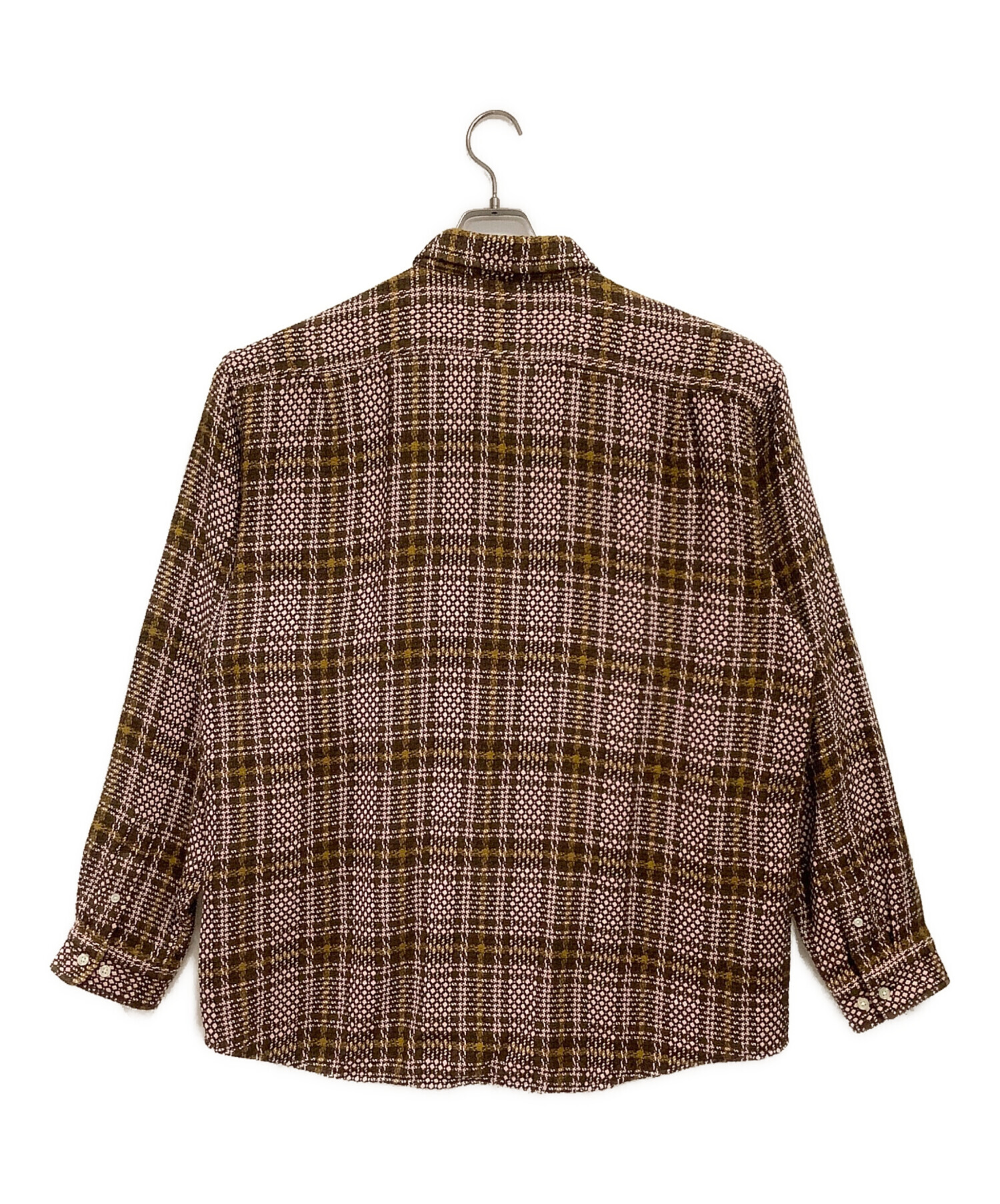 中古・古着通販】Supreme (シュプリーム) Basket Weave Plaid Shirt