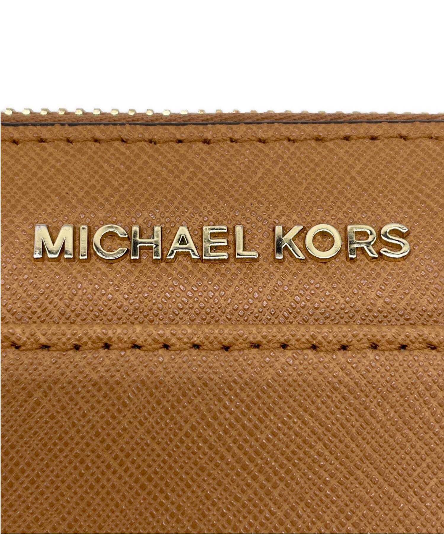 【新品未使用品】MICHAEL KORS 長財布 ブラウン 中古・古着通販】MICHAEL KORS (マイケルコース) 長財布