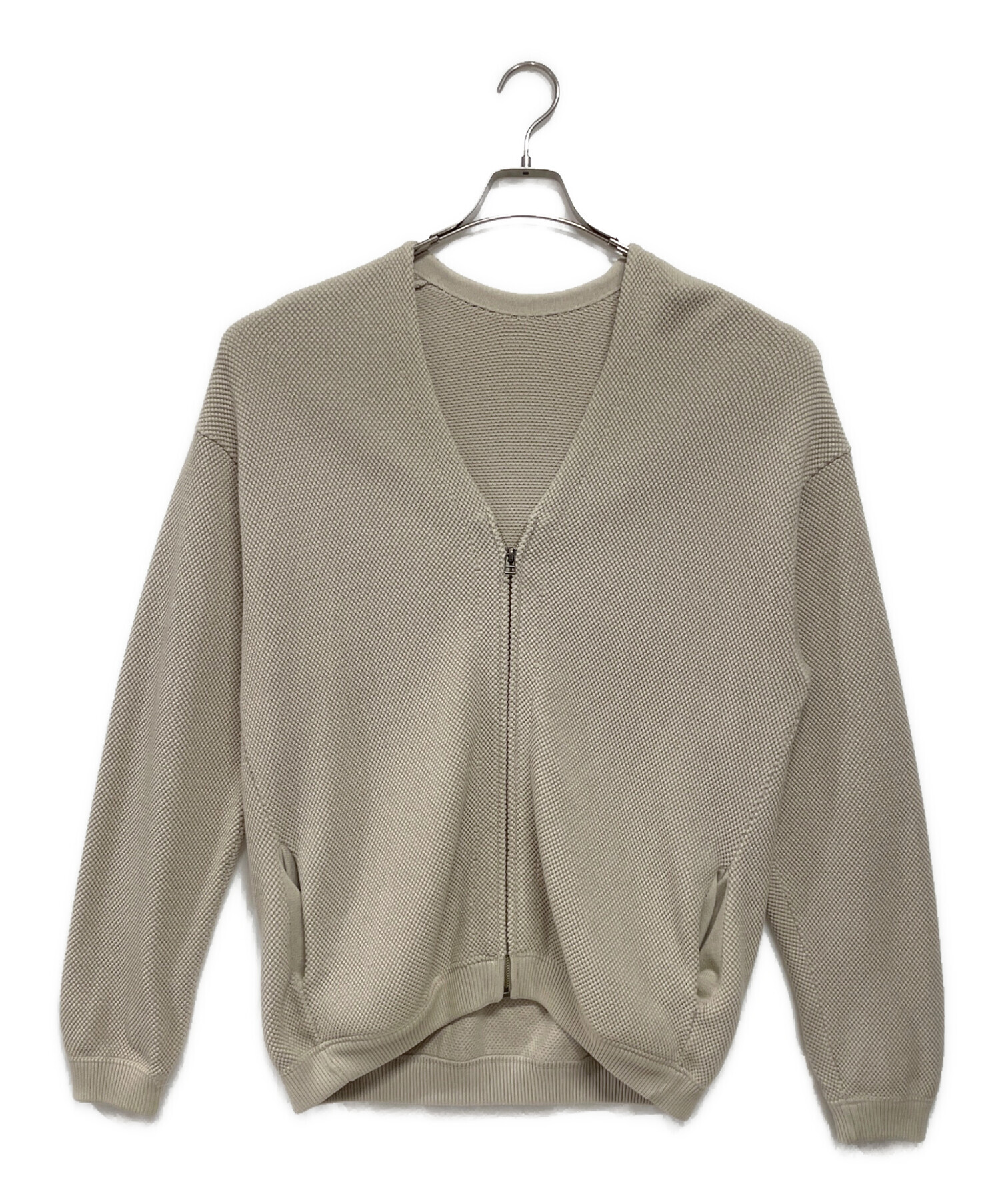 中古・古着通販】crepuscule (クレプスキュール) moss stitch cardigan 