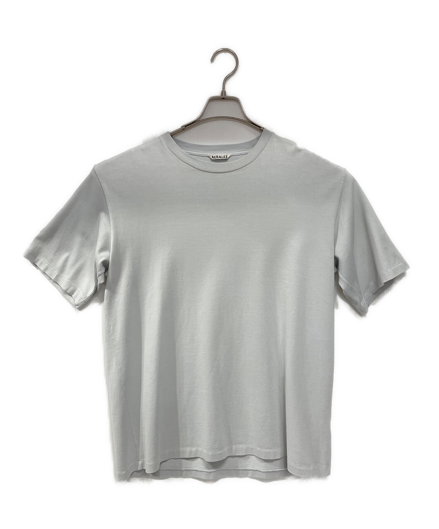 中古・古着通販】AURALEE (オーラリー) LUSTER PLAITING TEE グレー