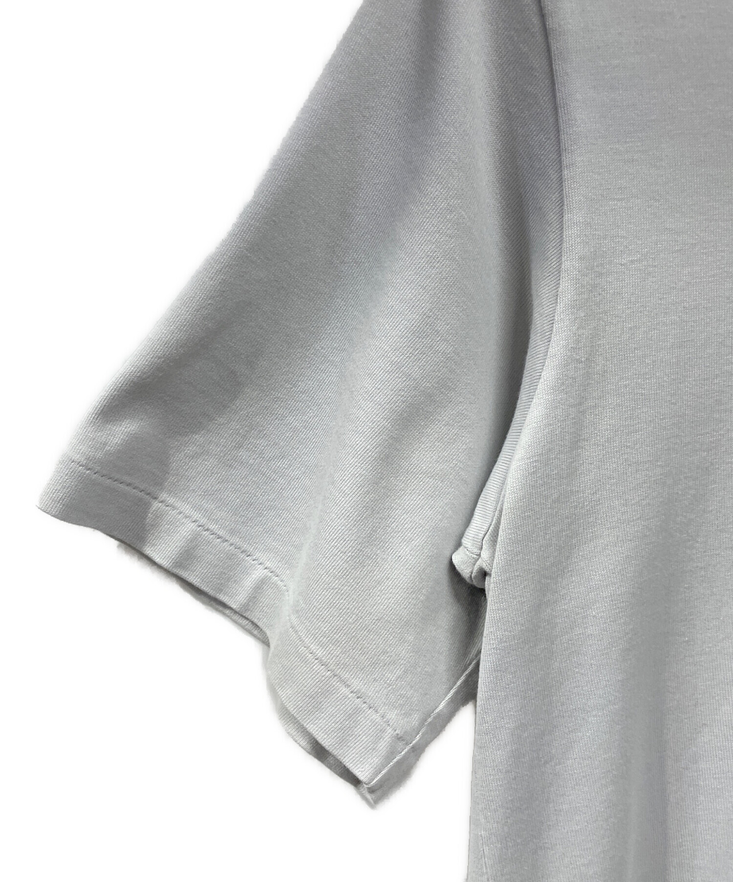 中古・古着通販】AURALEE (オーラリー) LUSTER PLAITING TEE グレー