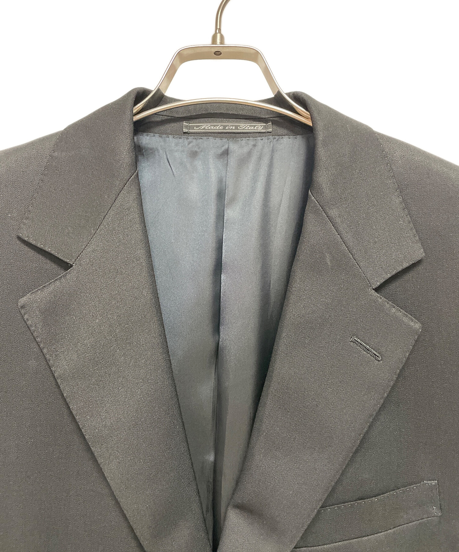 中古・古着通販】GUCCI (グッチ) ウールジャケット ブラック サイズ:46