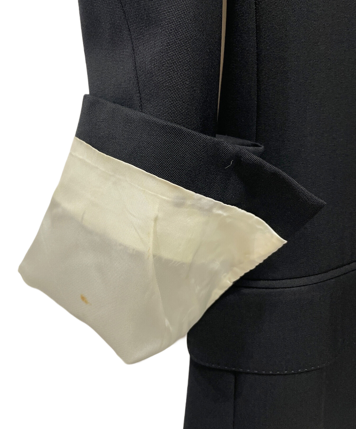 中古・古着通販】GUCCI (グッチ) ウールジャケット ブラック サイズ:46