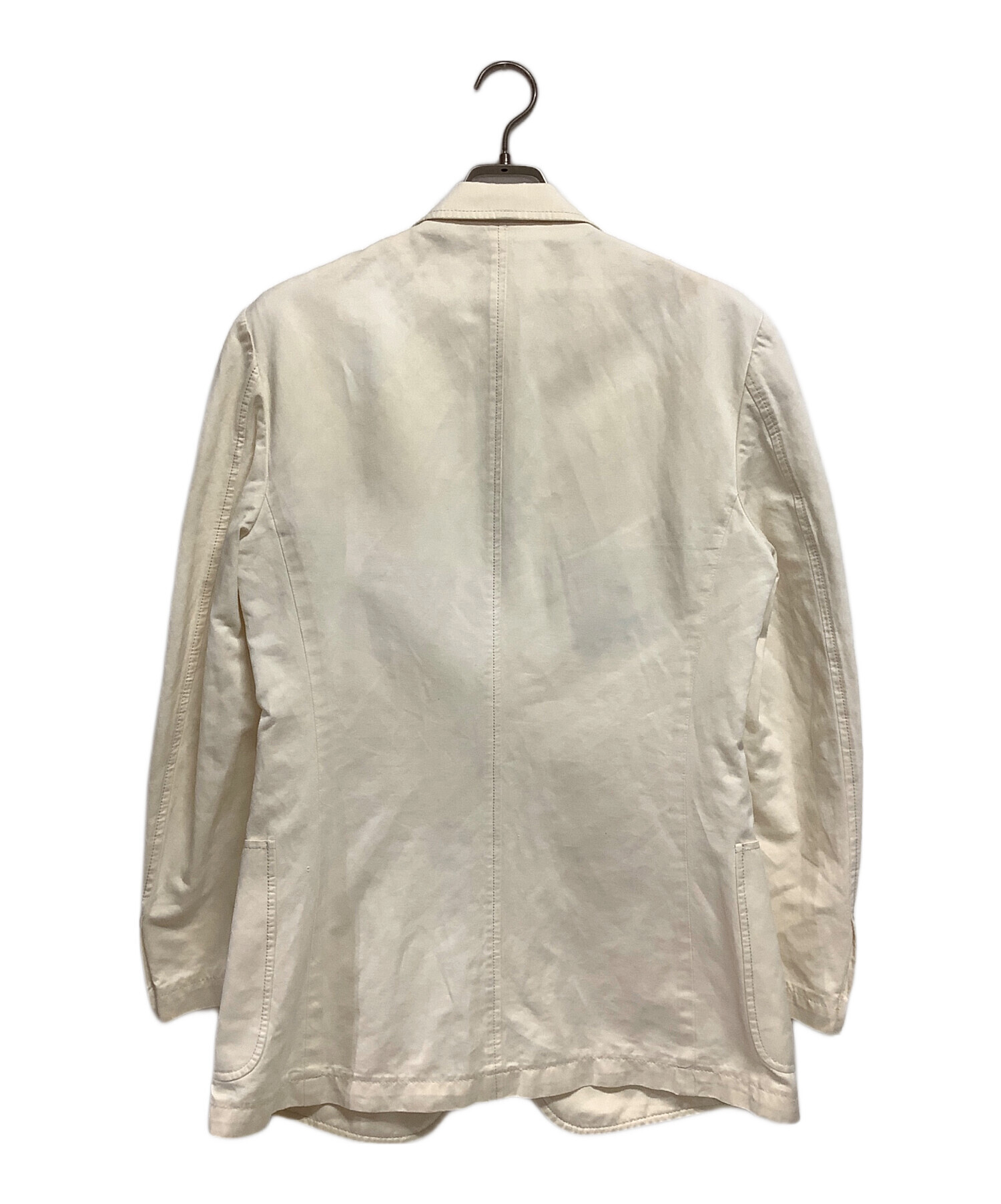 中古・古着通販】GUCCI (グッチ) テーラードジャケット クリーム