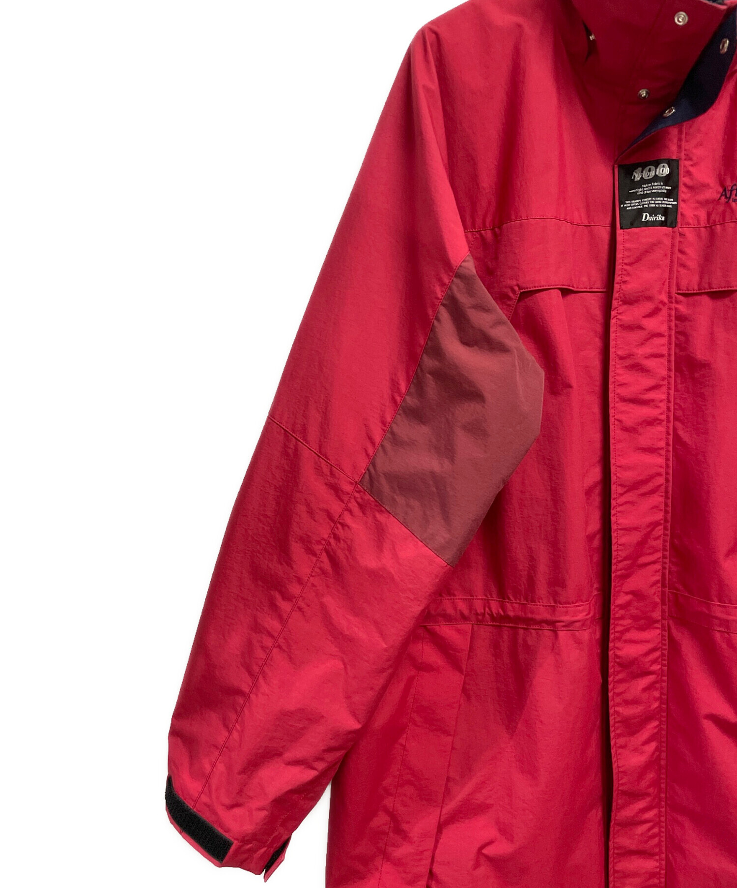 中古・古着通販】DAIRIKU (ダイリク) Nylon Mountain Coat レッド