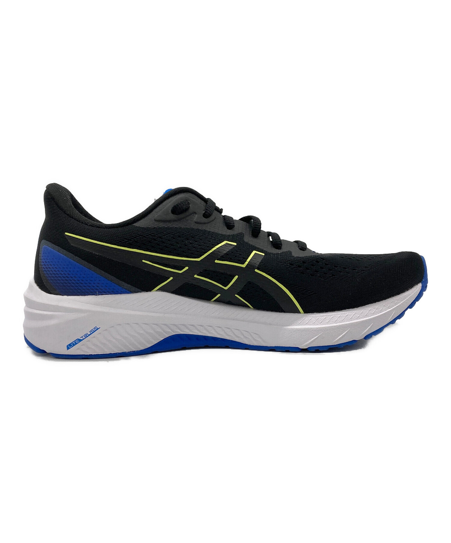 中古・古着通販】asics (アシックス) ランニングシューズ ブラック