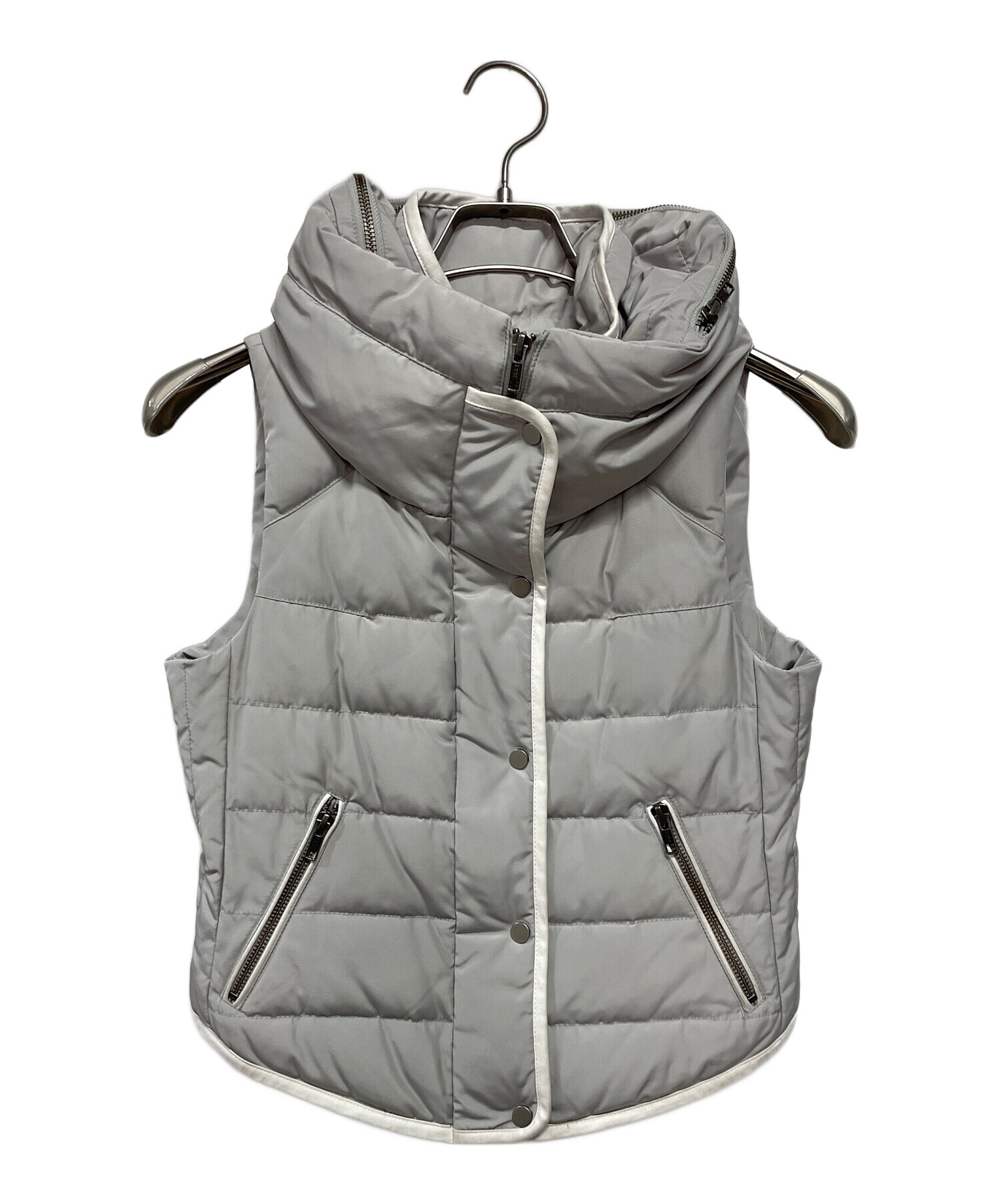 中古・古着通販】FENNEL (フェンネル) ダウンベスト グレー サイズ:9号