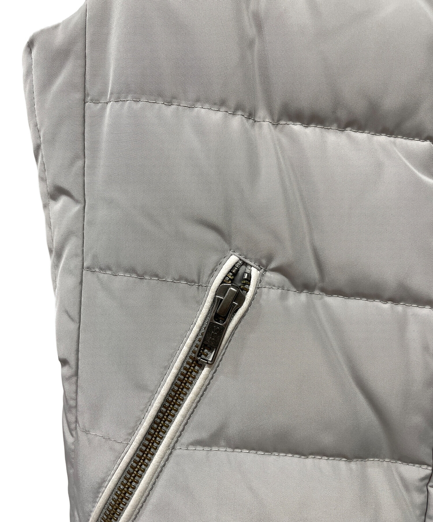 中古・古着通販】FENNEL (フェンネル) ダウンベスト グレー サイズ:9号