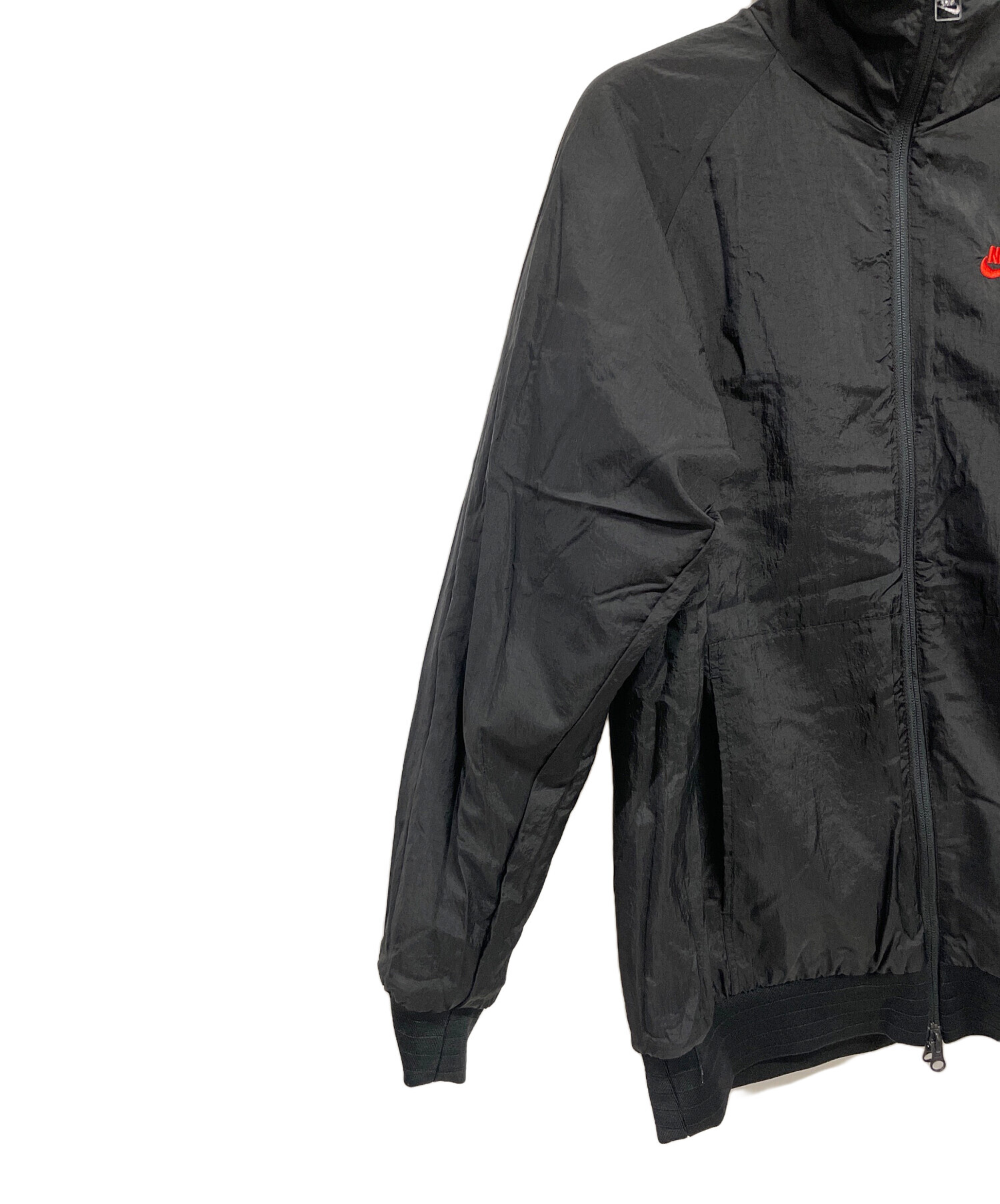 中古・古着通販】NIKE (ナイキ) リバーシブルジャケット ブラック