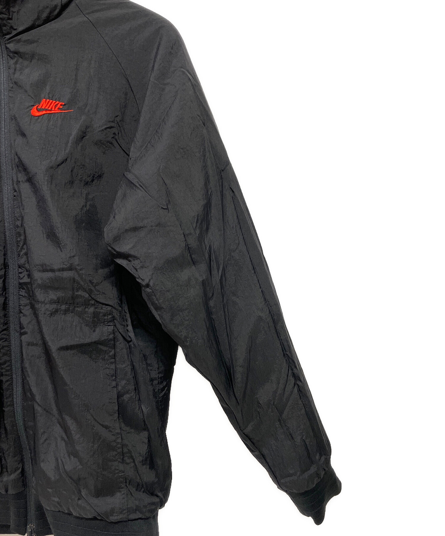 中古・古着通販】NIKE (ナイキ) リバーシブルジャケット ブラック