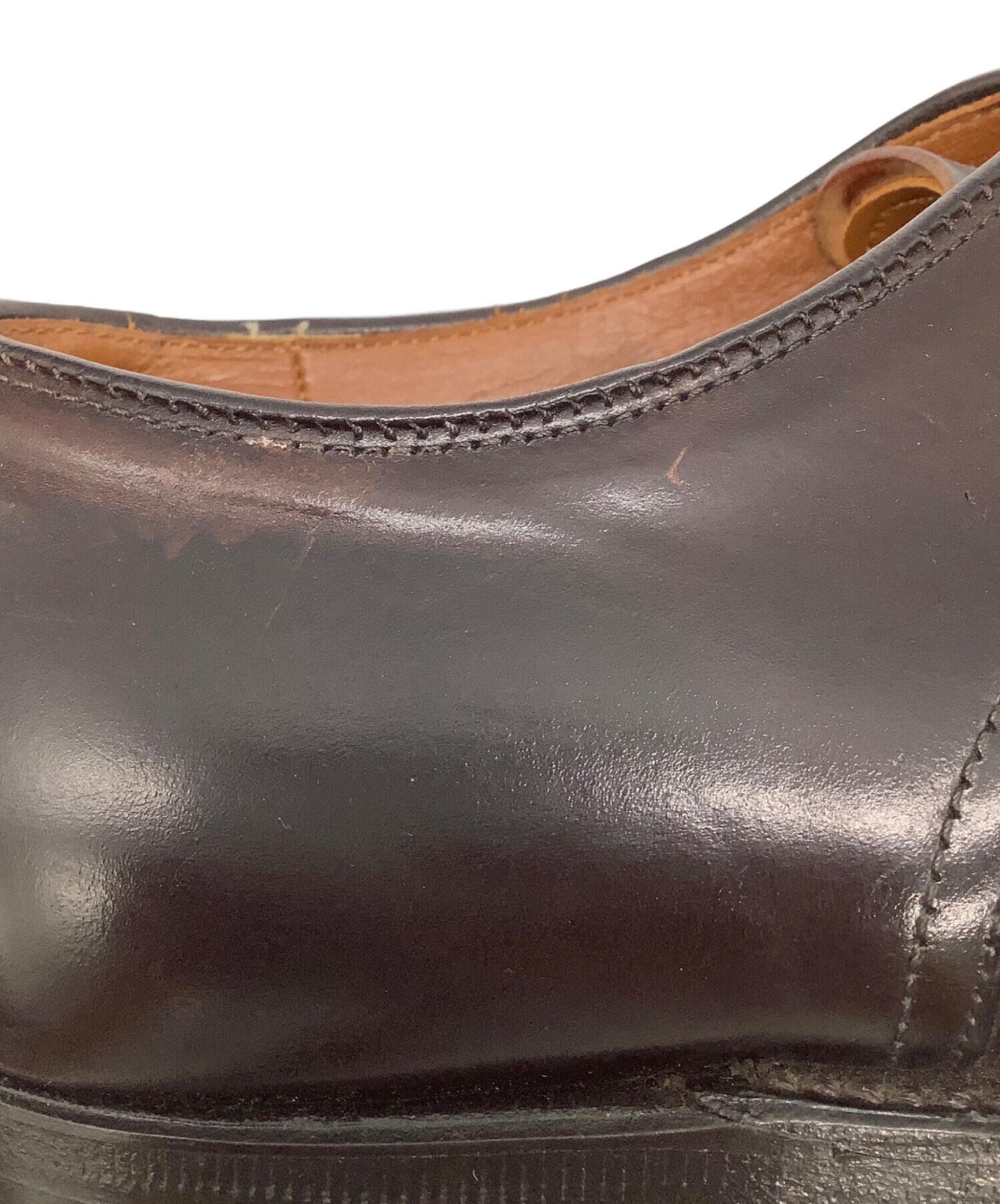 中古・古着通販】Alden (オールデン) Vチップシューズ ダークブラウン