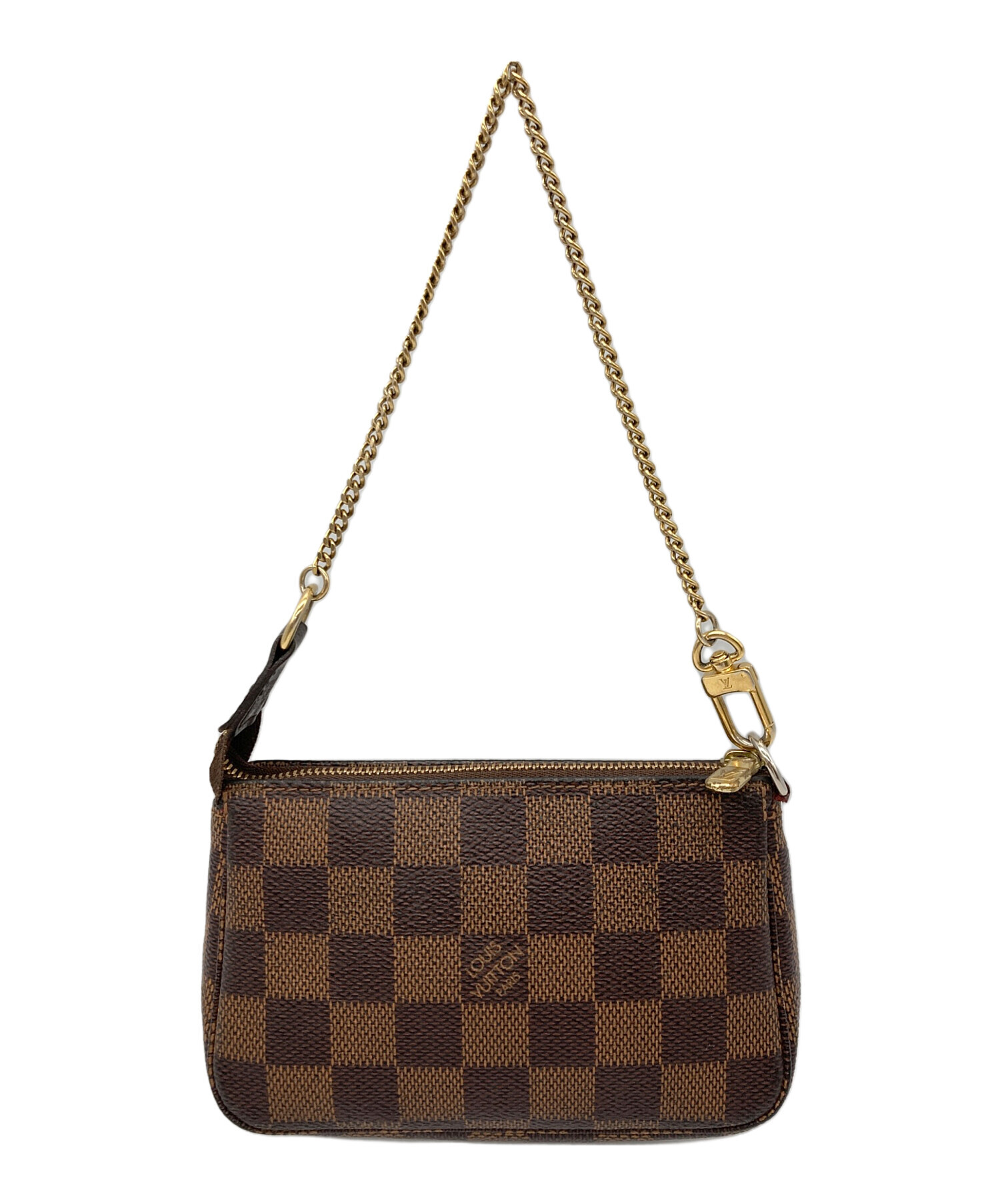 LOUIS VUITTON ルイヴィトン ダミエT&B アクセソワール LOUIS VUITTON】ダミエポシェットアクセソワールブラウン