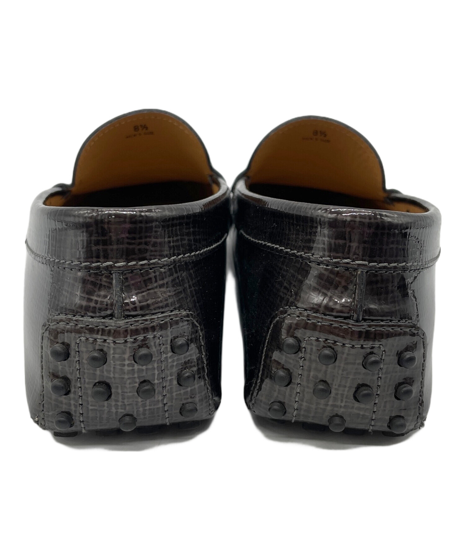 中古・古着通販】TOD'S (トッズ) エナメルローファー グレー サイズ:8