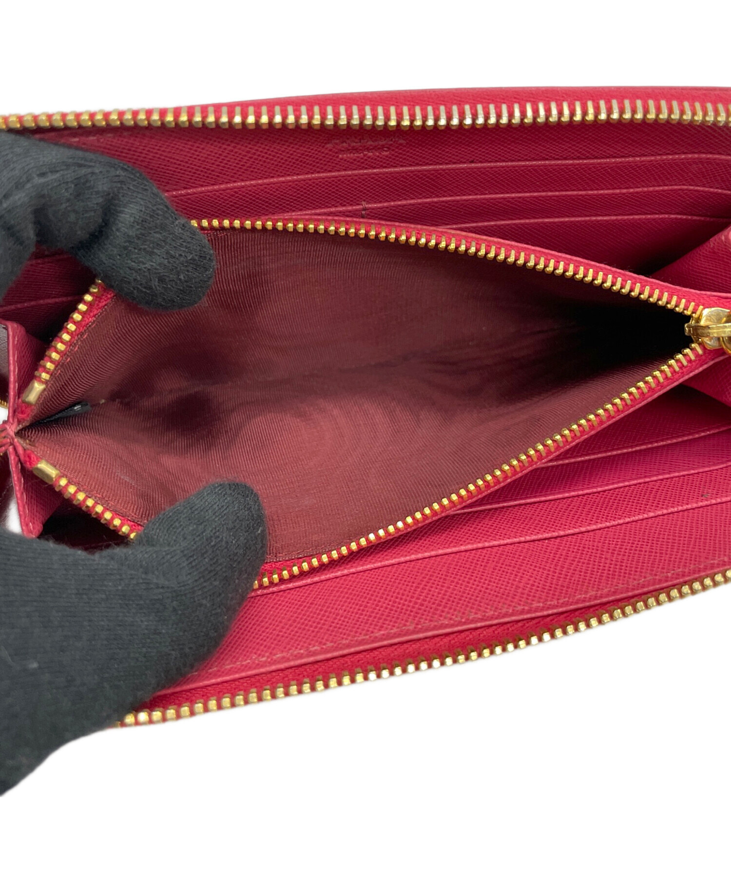 中古・古着通販】PRADA (プラダ) 長財布 ショッキングピンク｜ブランド