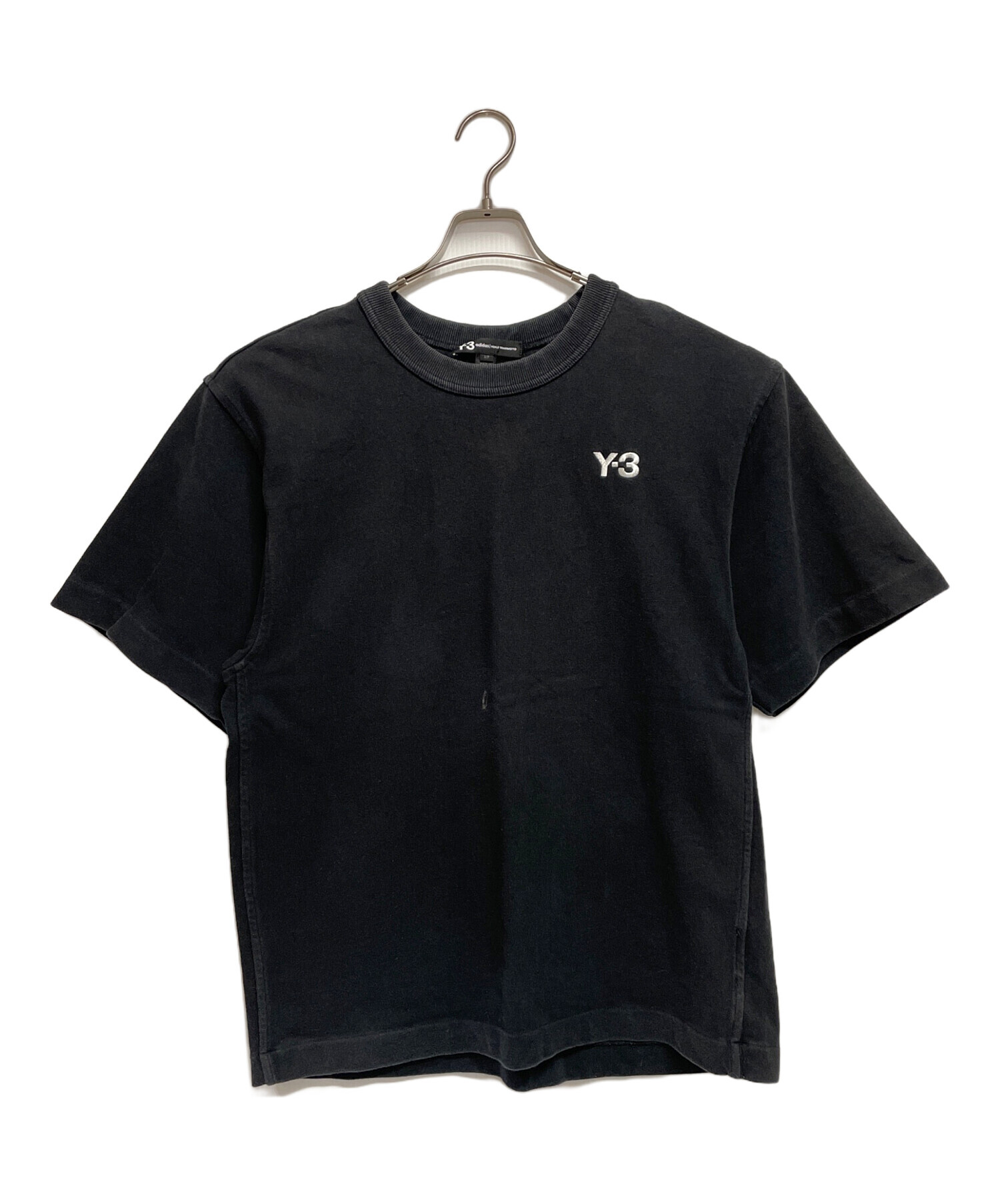 中古・古着通販】Y-3 (ワイスリー) 半袖カットソー ブラック サイズ:S 